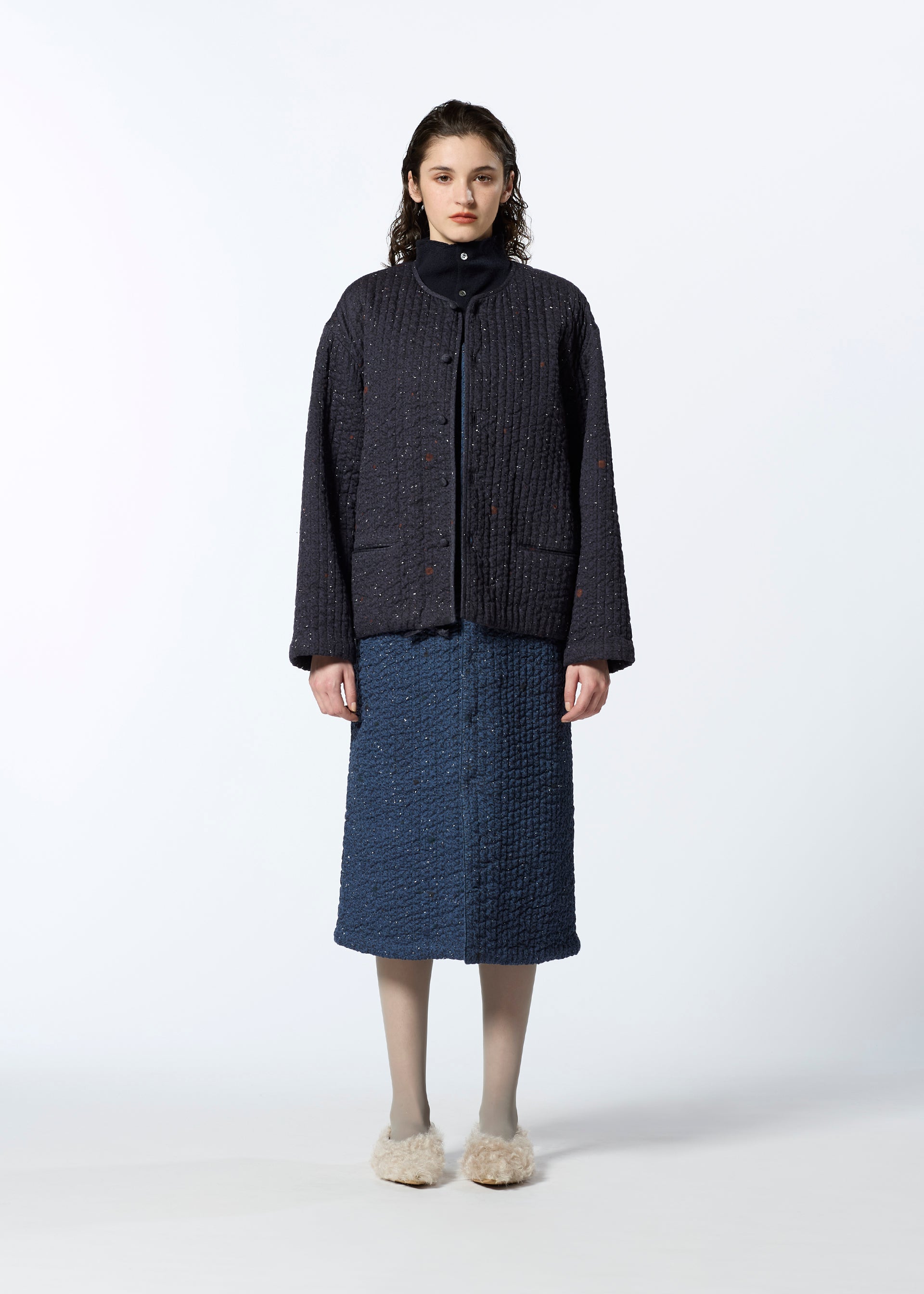 SPRINKLED KABIRA Cardigan Black