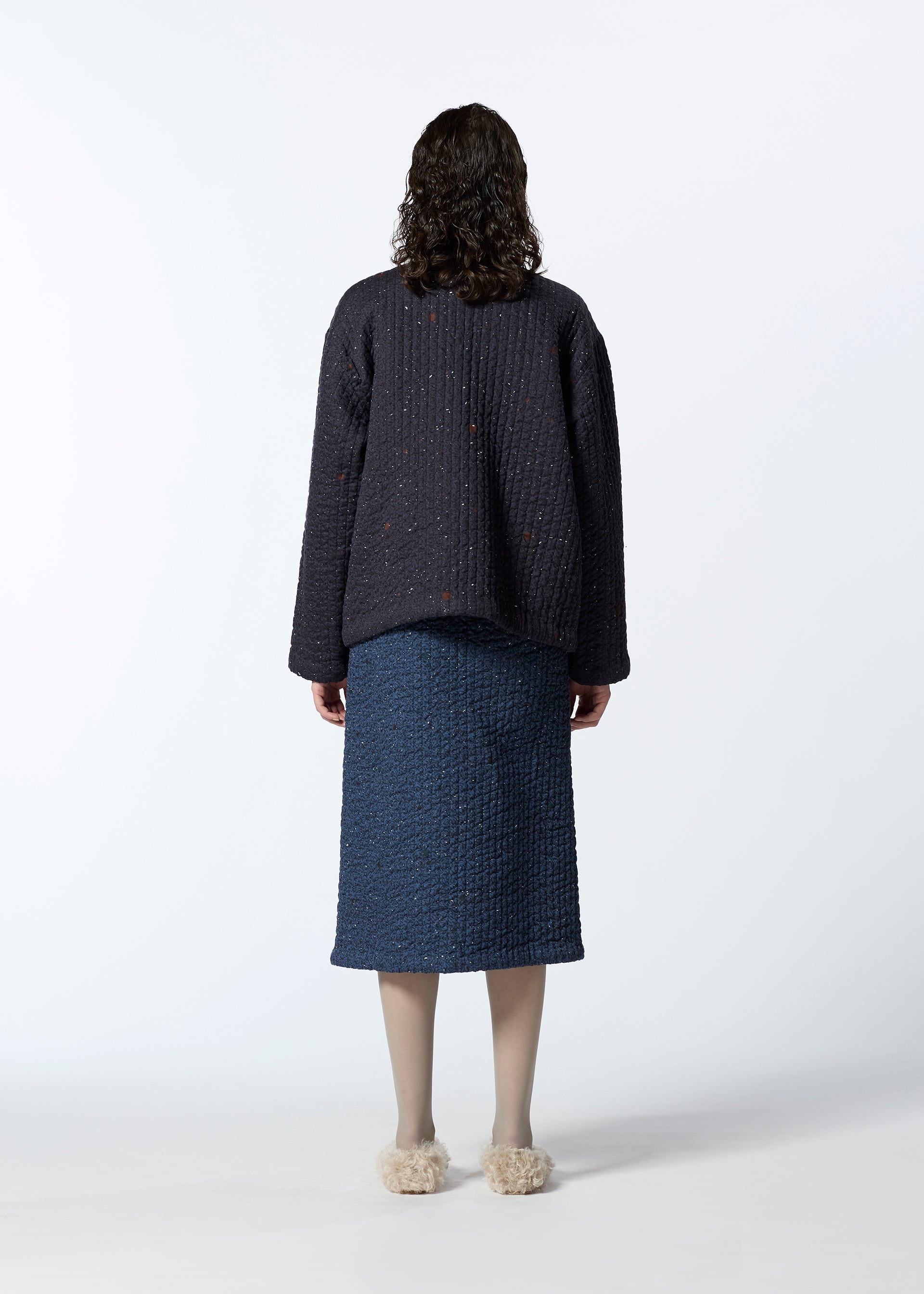 SPRINKLED KABIRA Cardigan Black