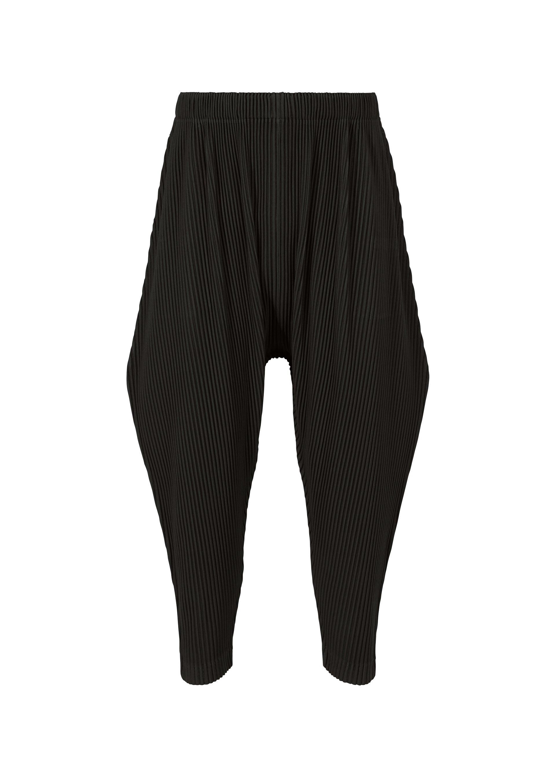 PLEATS BOTTOMS 2 Trousers Black