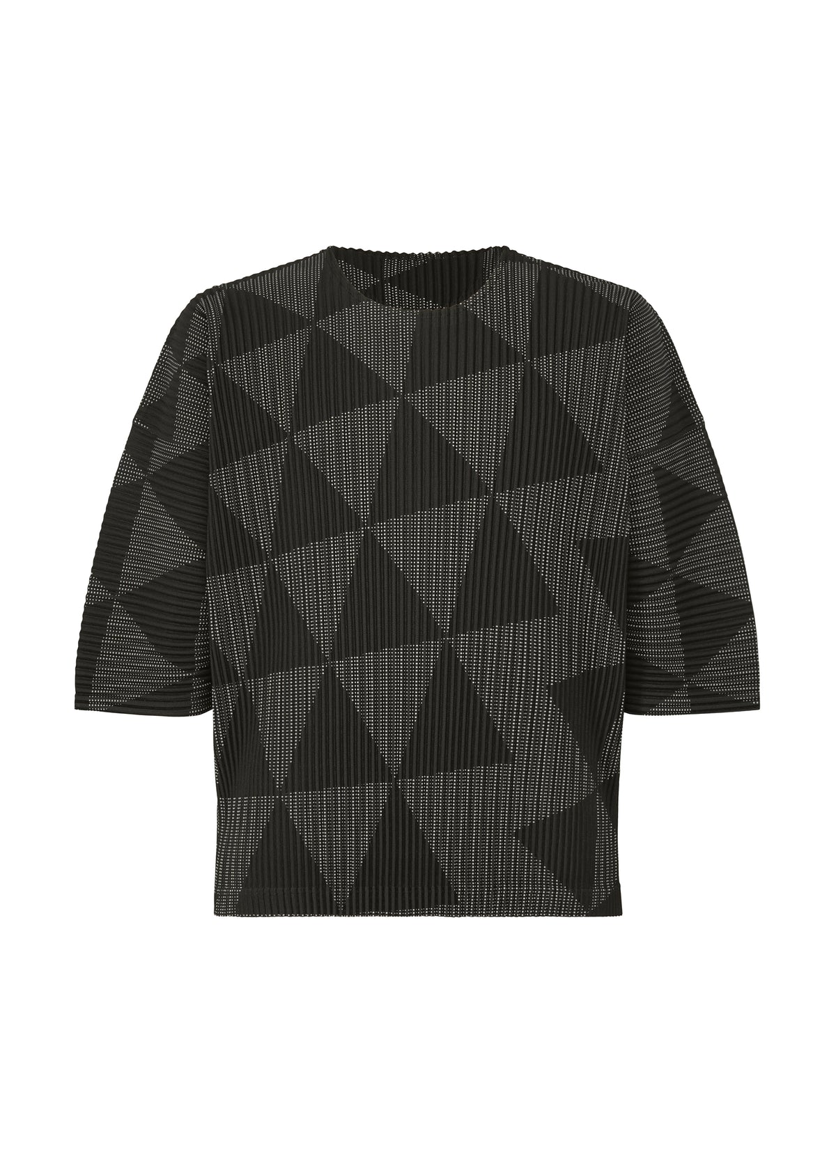 TRIANGULAR GRID Top Grey
