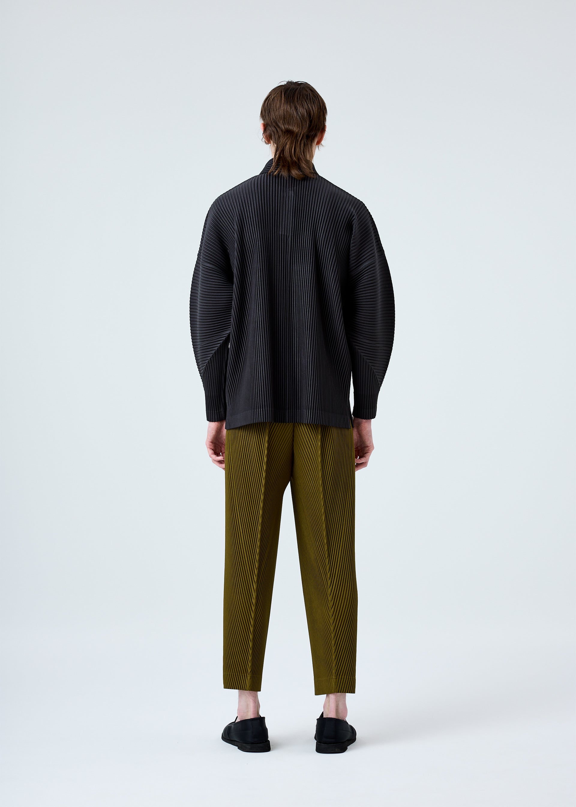 PLEATS BOTTOMS Trousers Black
