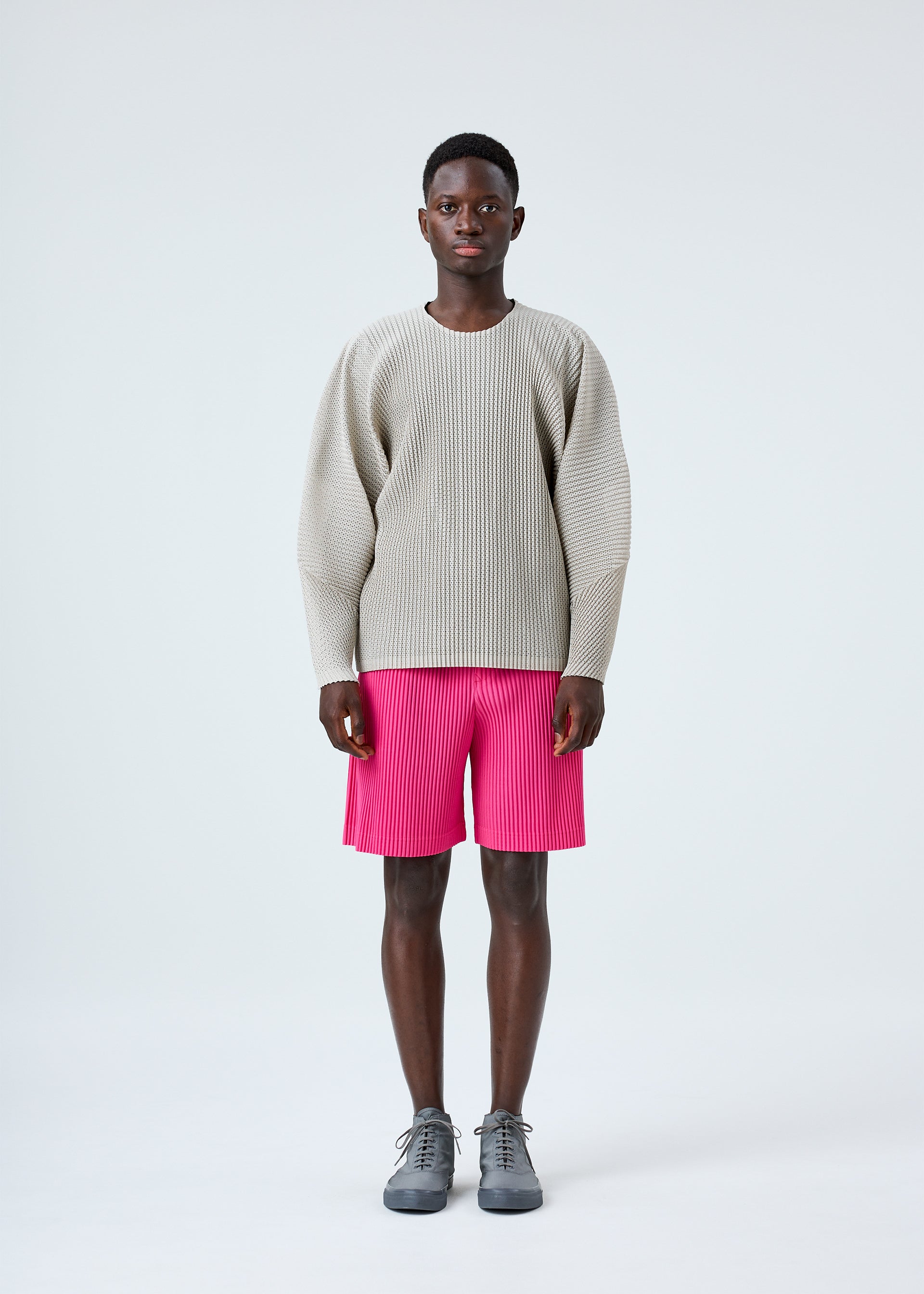 COLORFUL PLEATS BOTTOMS Shorts Soft Lavender