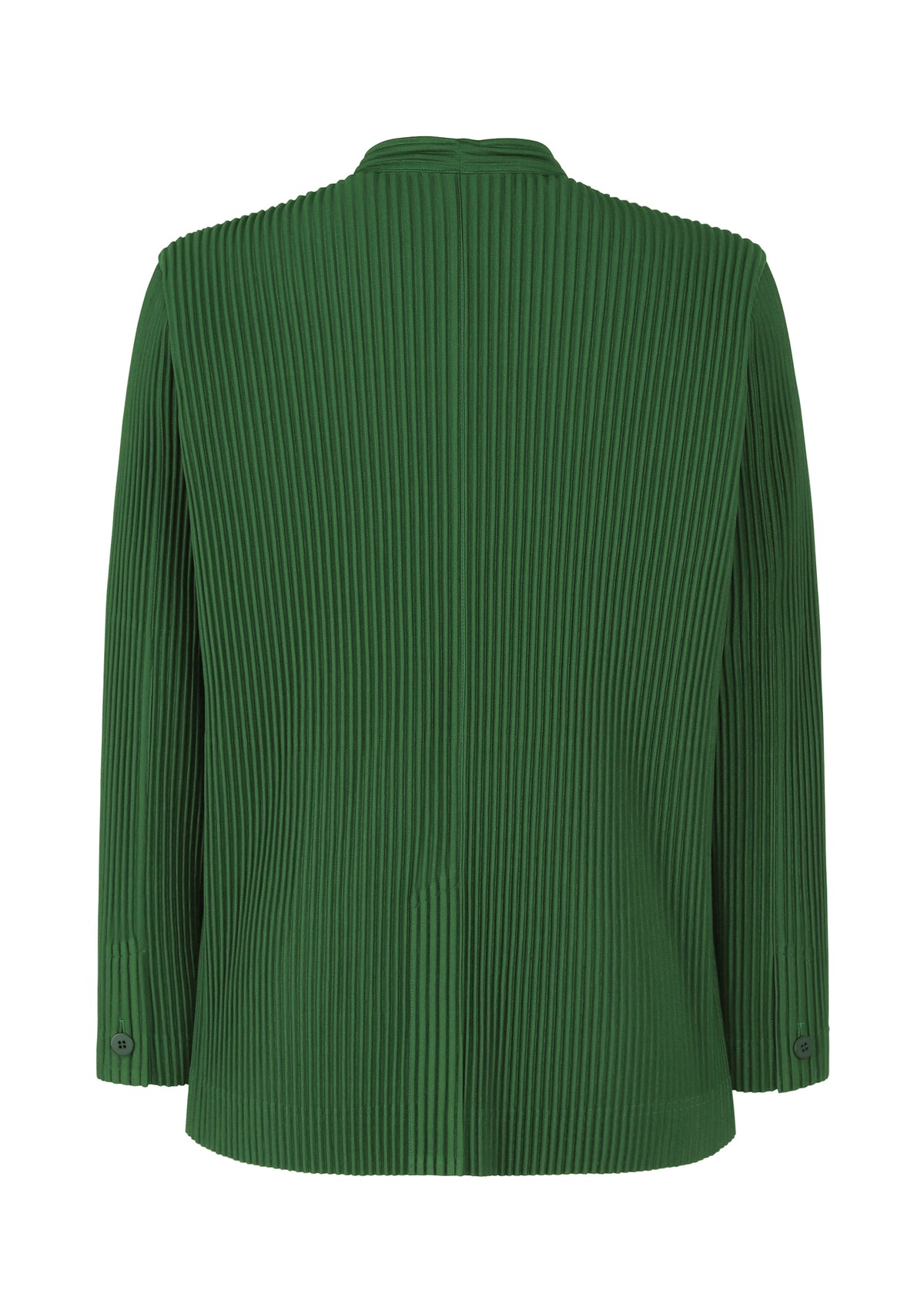 A detail shot of the HOMME PLISSÉ ISSEY MIYAKE TAILORED PLEATS 1 jacket