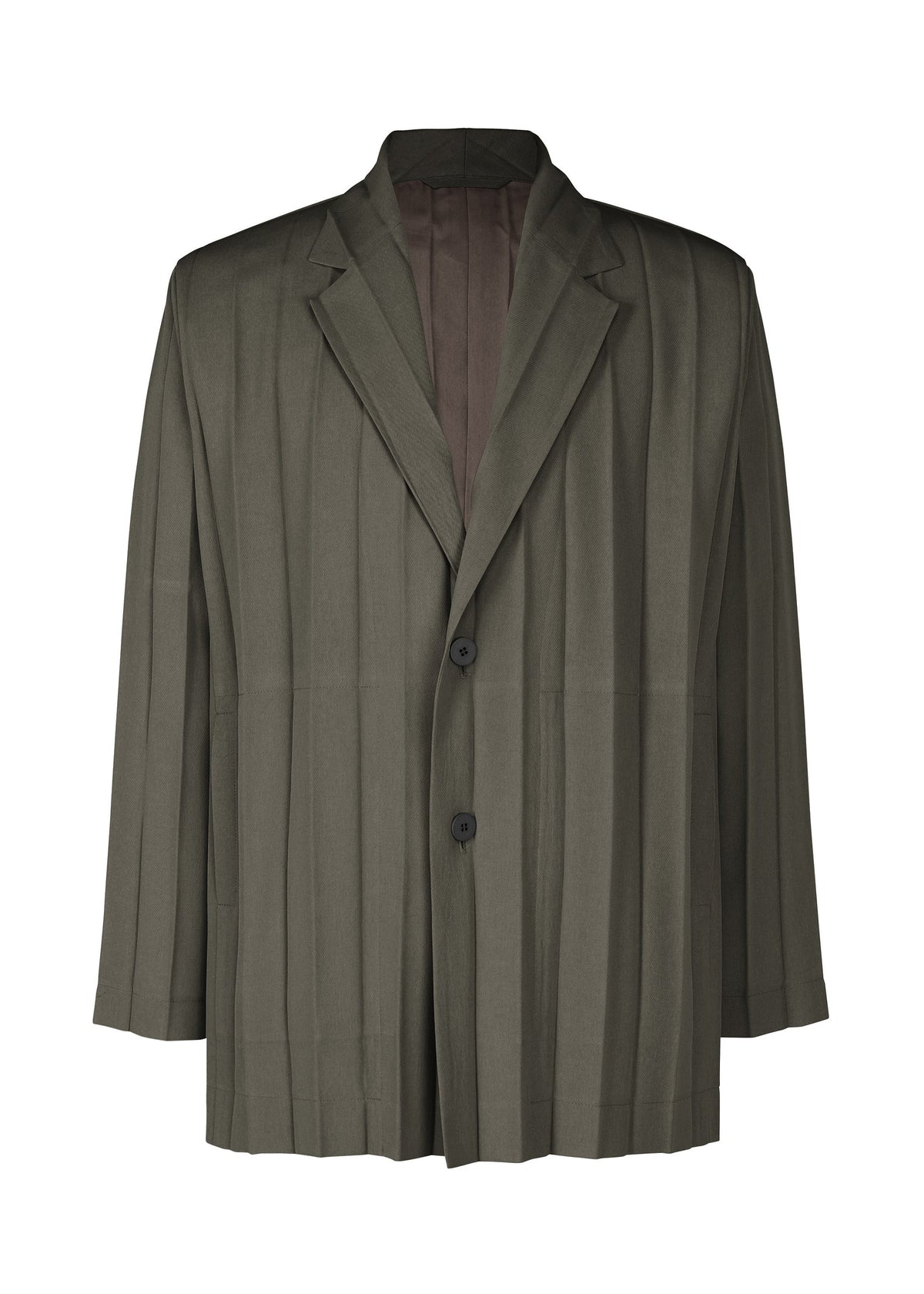 A product shot of the HOMME PLISSÉ ISSEY MIYAKE EDGE ENSEMBLE jacket in .