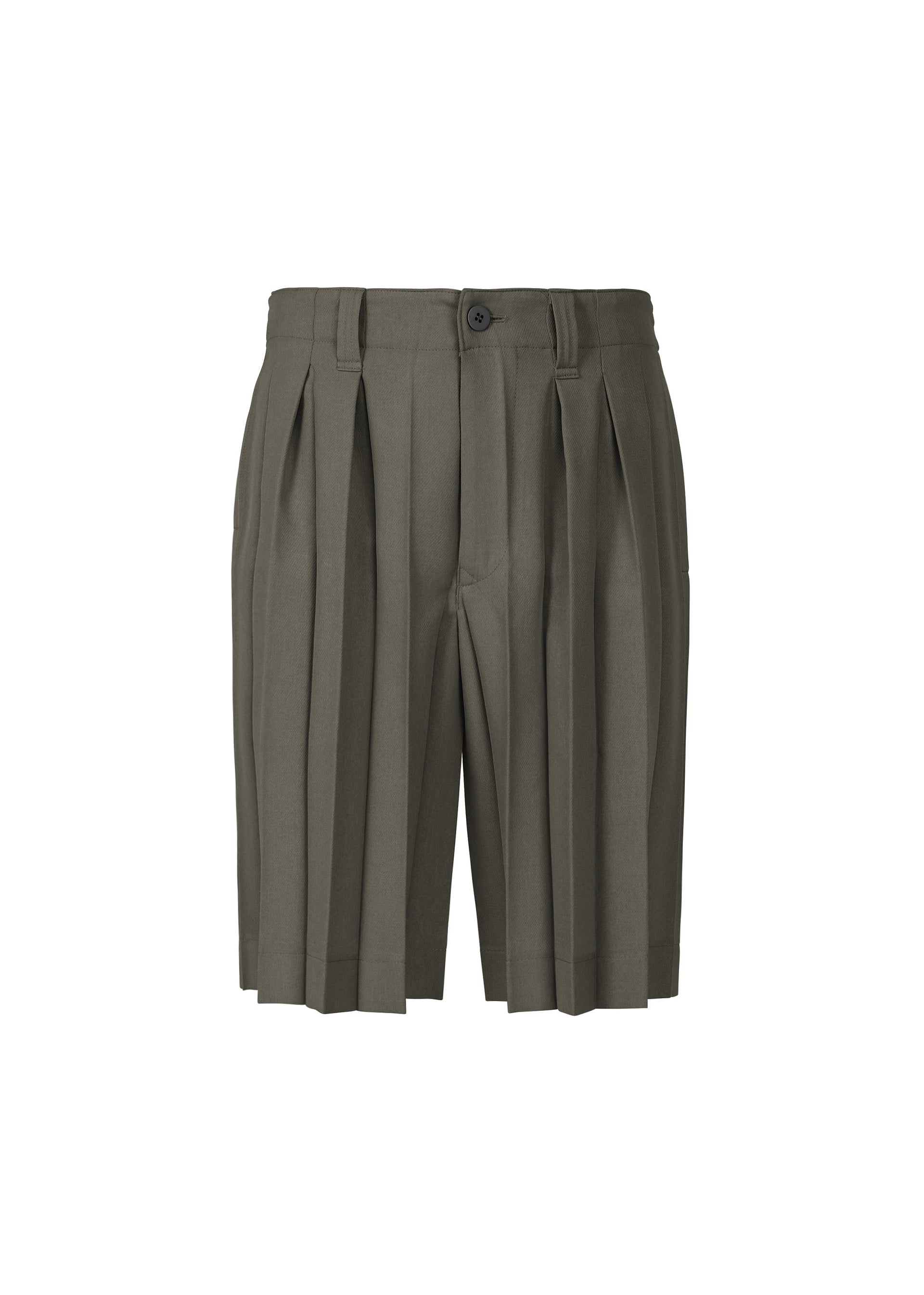 A product shot of the HOMME PLISSÉ ISSEY MIYAKE EDGE ENSEMBLE trousers in .