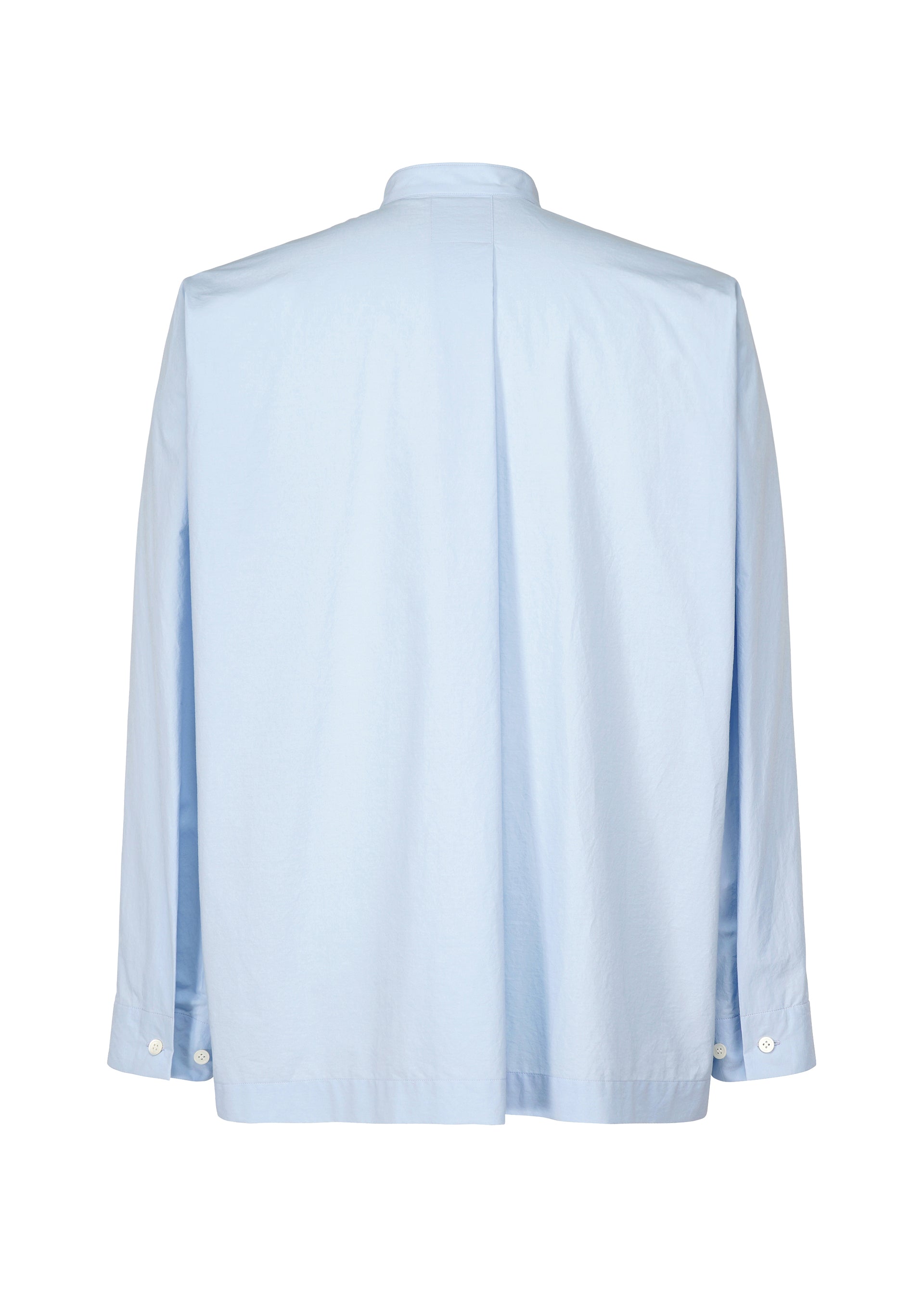 A detail shot of the HOMME PLISSÉ ISSEY MIYAKE STREAMLINE SHIRT shirt.