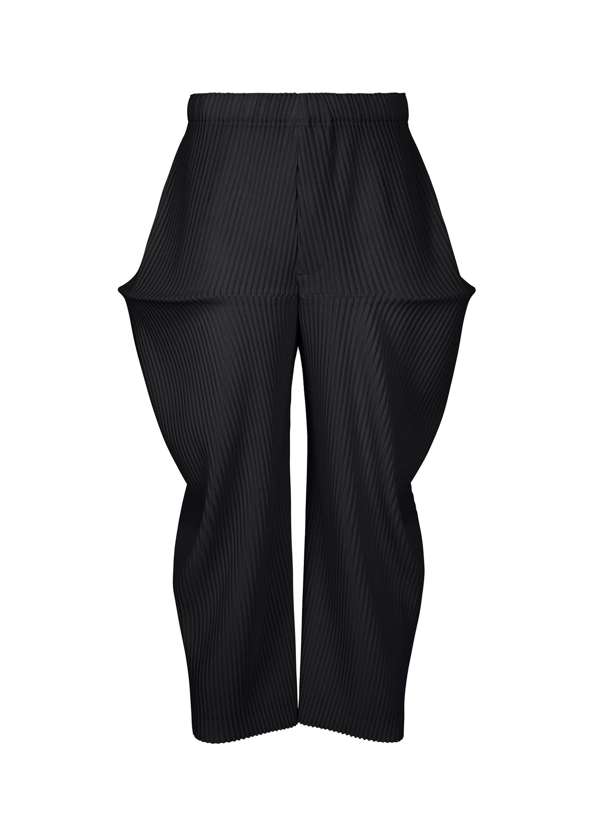 A product shot of the HOMME PLISSÉ ISSEY MIYAKE KINETIC SCULPTURE trousers in .