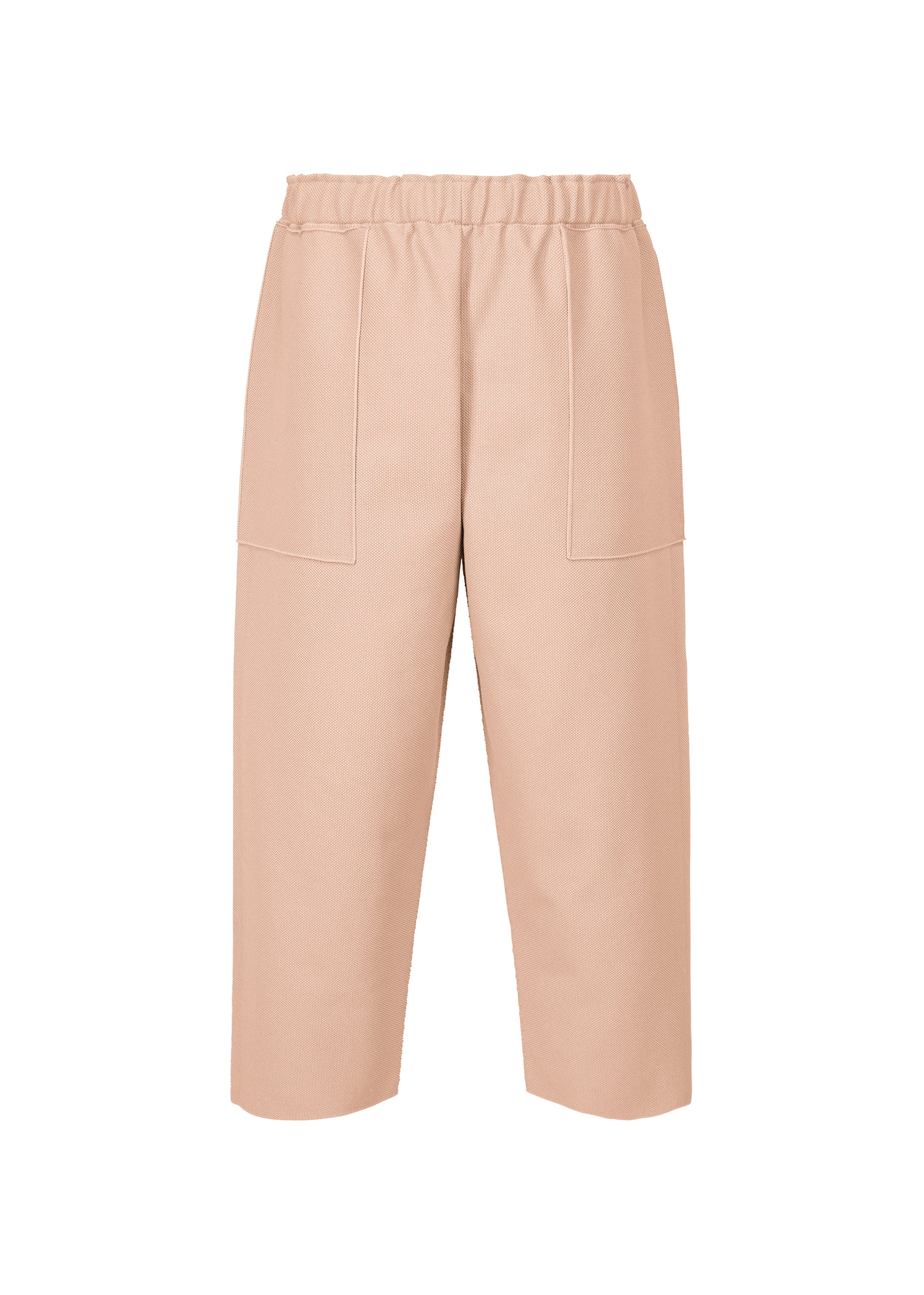 A product shot of the HOMME PLISSÉ ISSEY MIYAKE INLAID KNIT trousers in .
