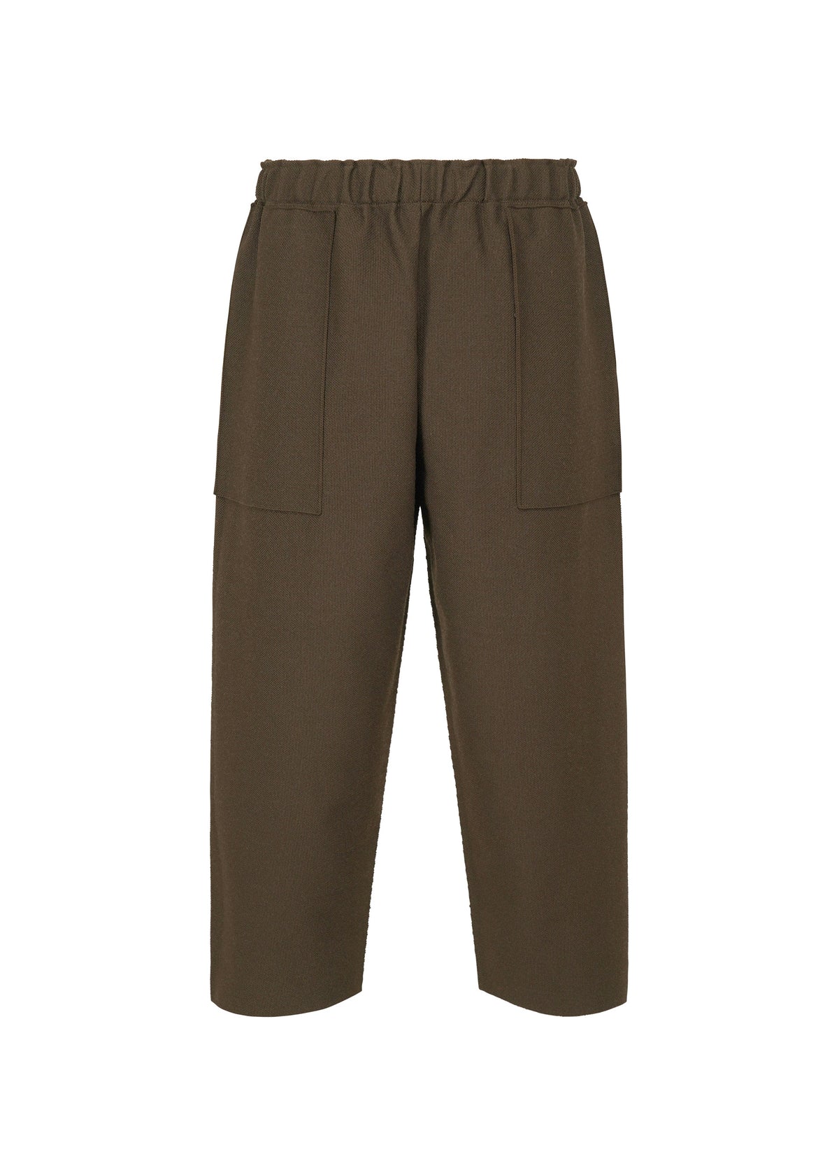 A product shot of the HOMME PLISSÉ ISSEY MIYAKE INLAID KNIT trousers in .