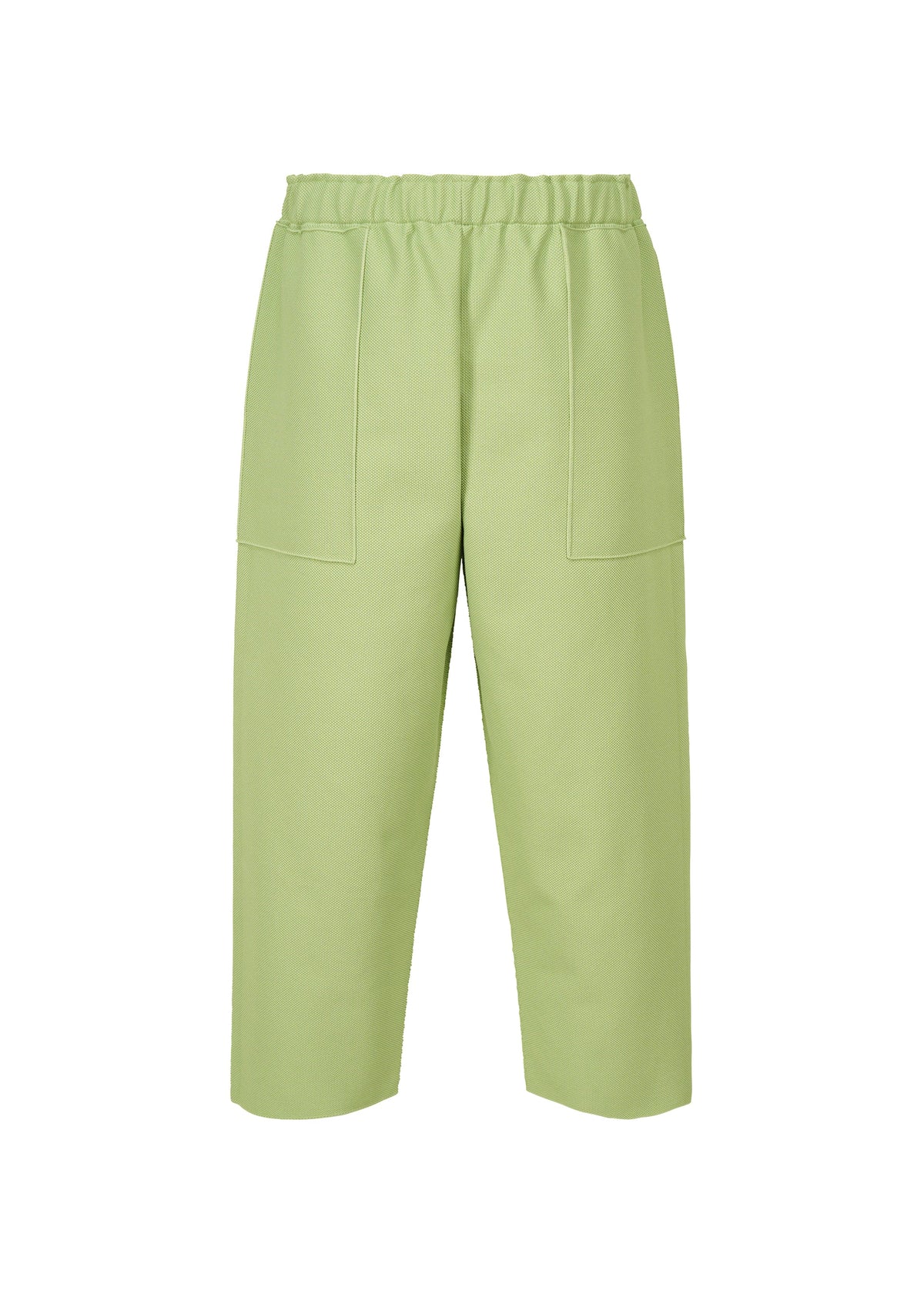 A product shot of the HOMME PLISSÉ ISSEY MIYAKE INLAID KNIT trousers in .