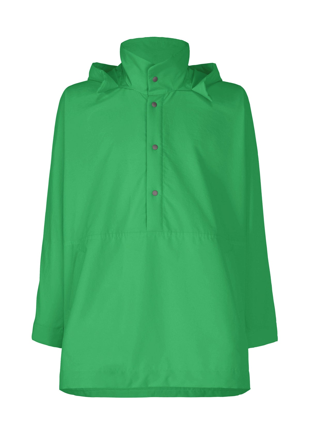 A product shot of the HOMME PLISSÉ ISSEY MIYAKE PADDED RIM SHIRT shirt in green (62).