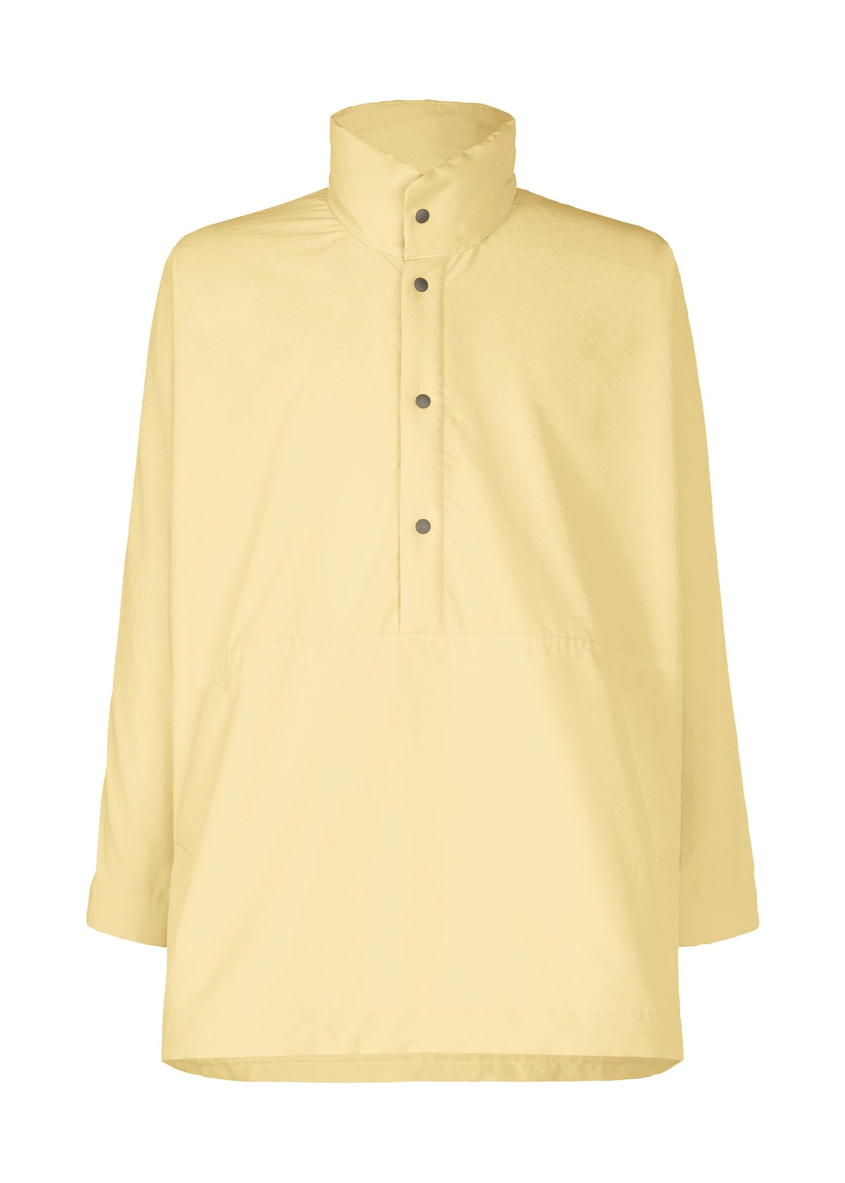 A detail shot of the HOMME PLISSÉ ISSEY MIYAKE PADDED RIM SHIRT shirt.