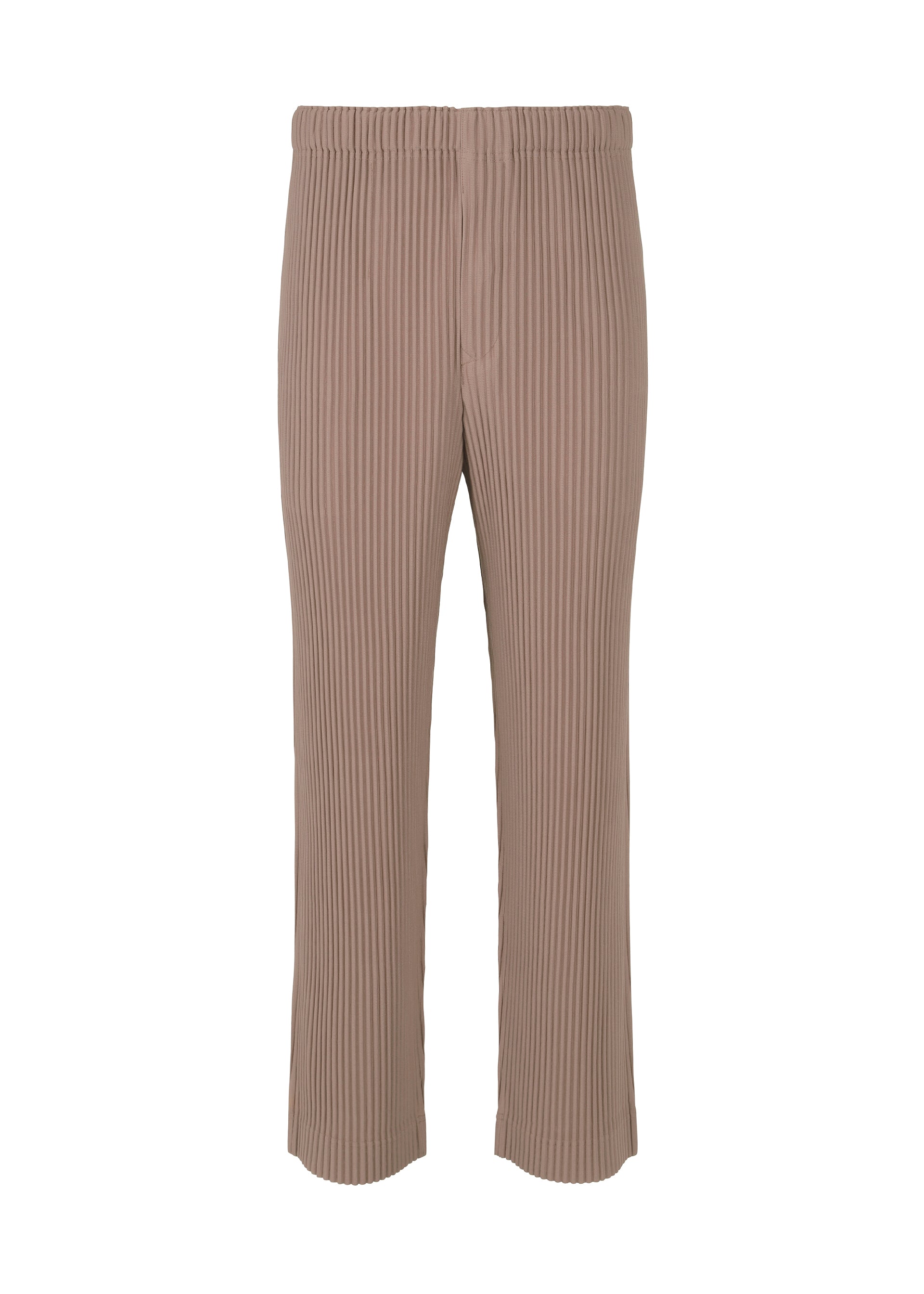A product shot of the HOMME PLISSÉ ISSEY MIYAKE COLOR PLEATS trousers in seaside purple (83).