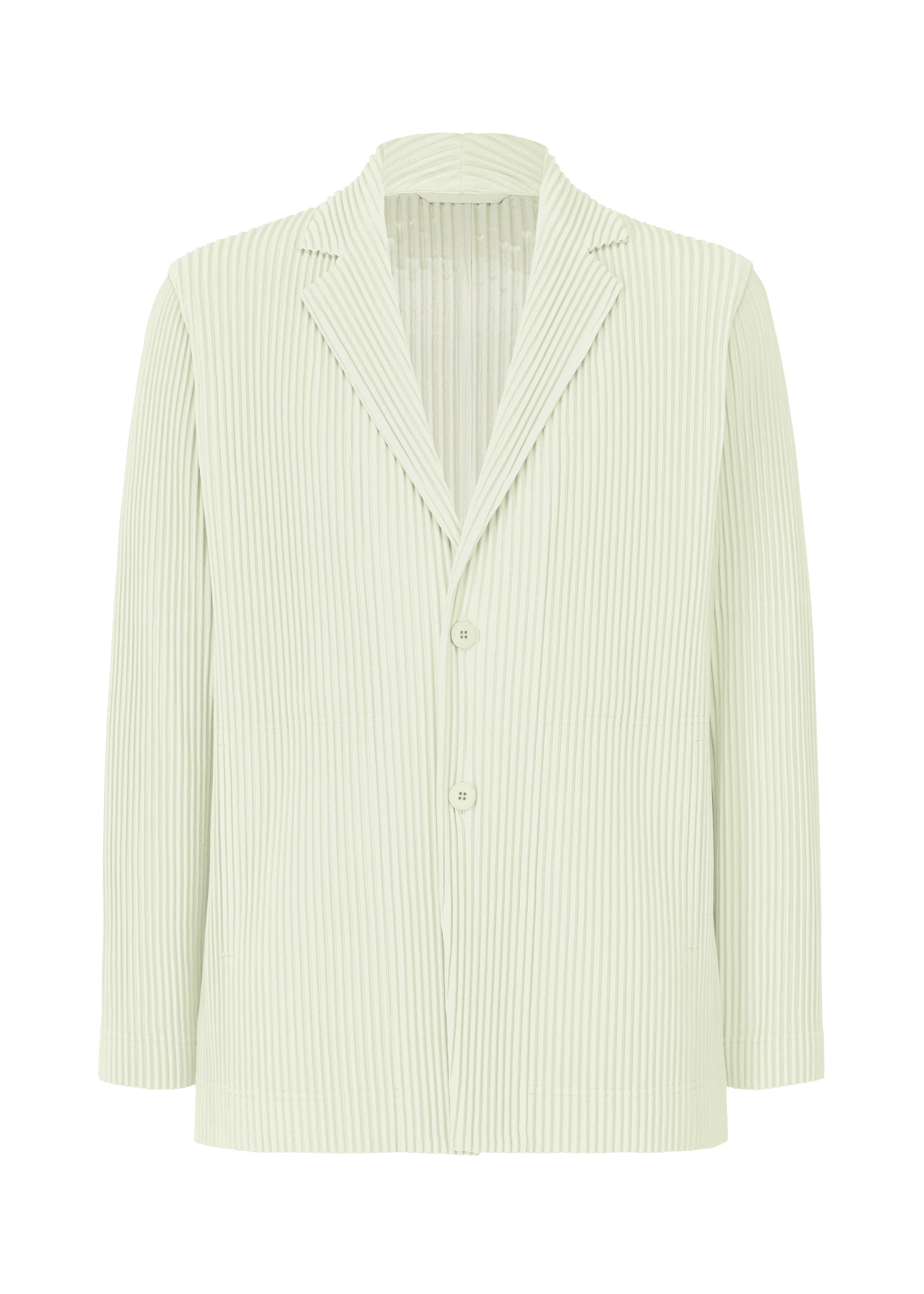 TAILORED PLEATS 3 Jacket Duomo Green – The official ISSEY MIYAKE