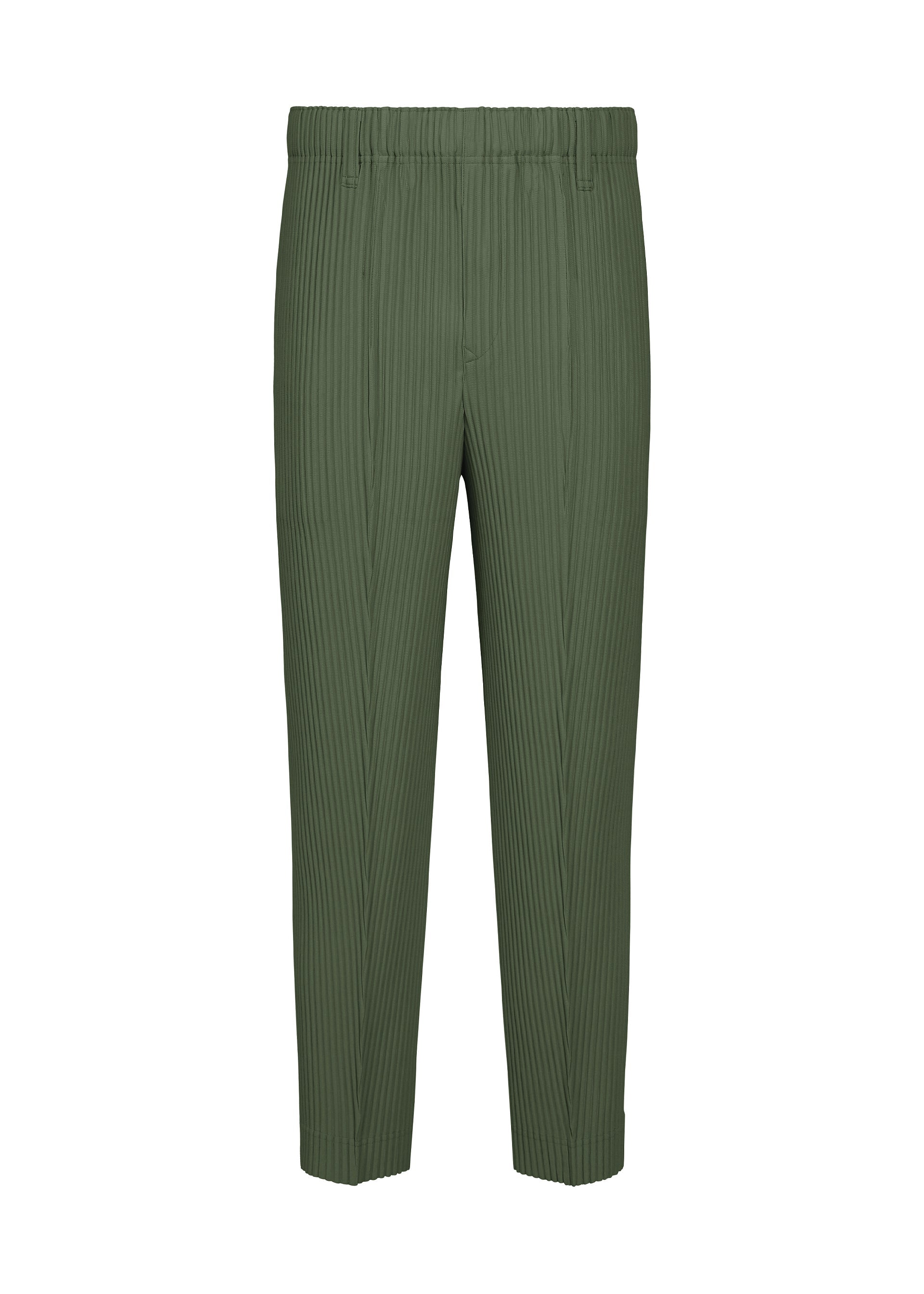 COMPLEAT TROUSERS Trousers Dim Green – The official ISSEY MIYAKE