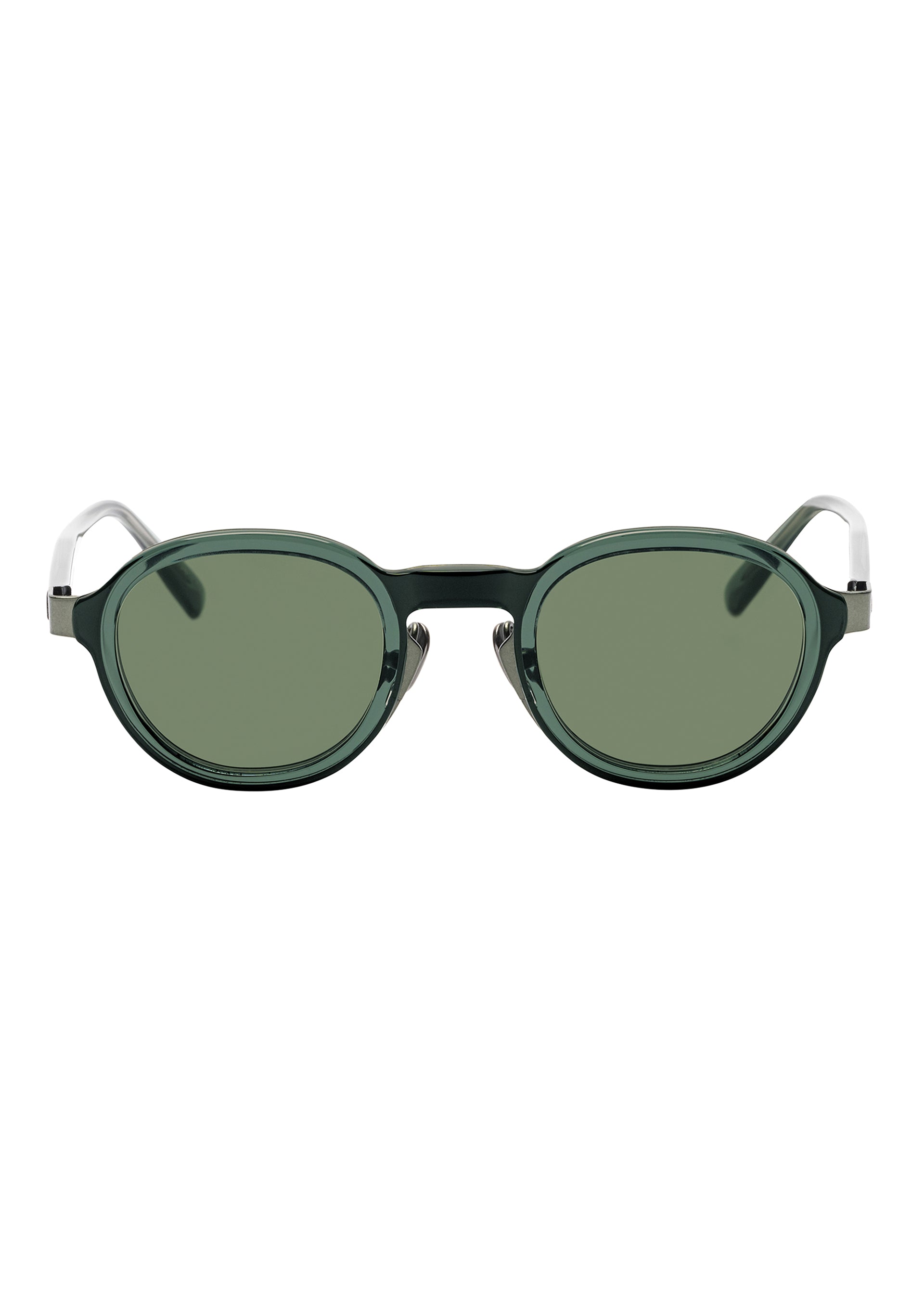 MARROW ROUND Glasses Dark Green