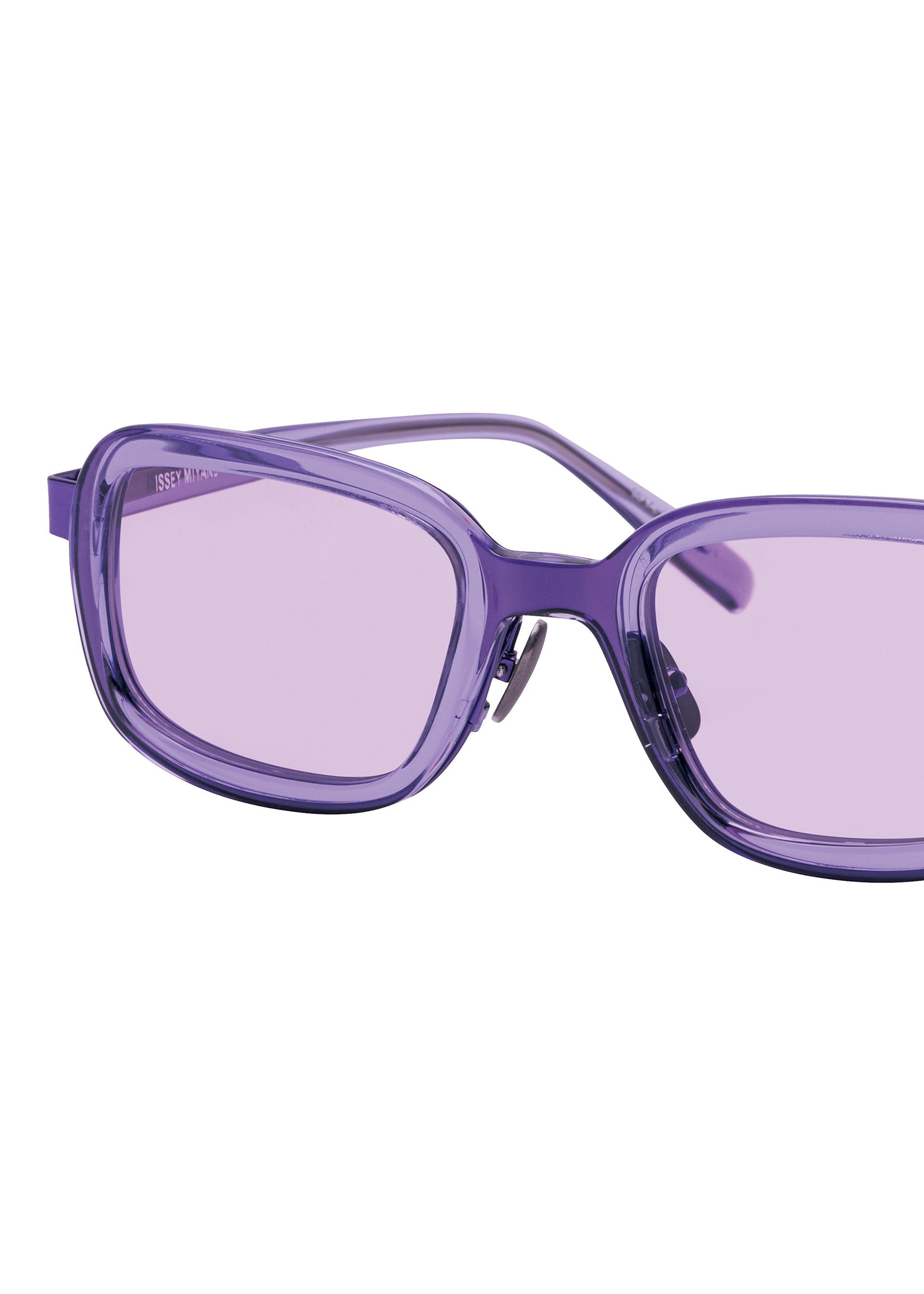 MARROW SQUARE Glasses Purple