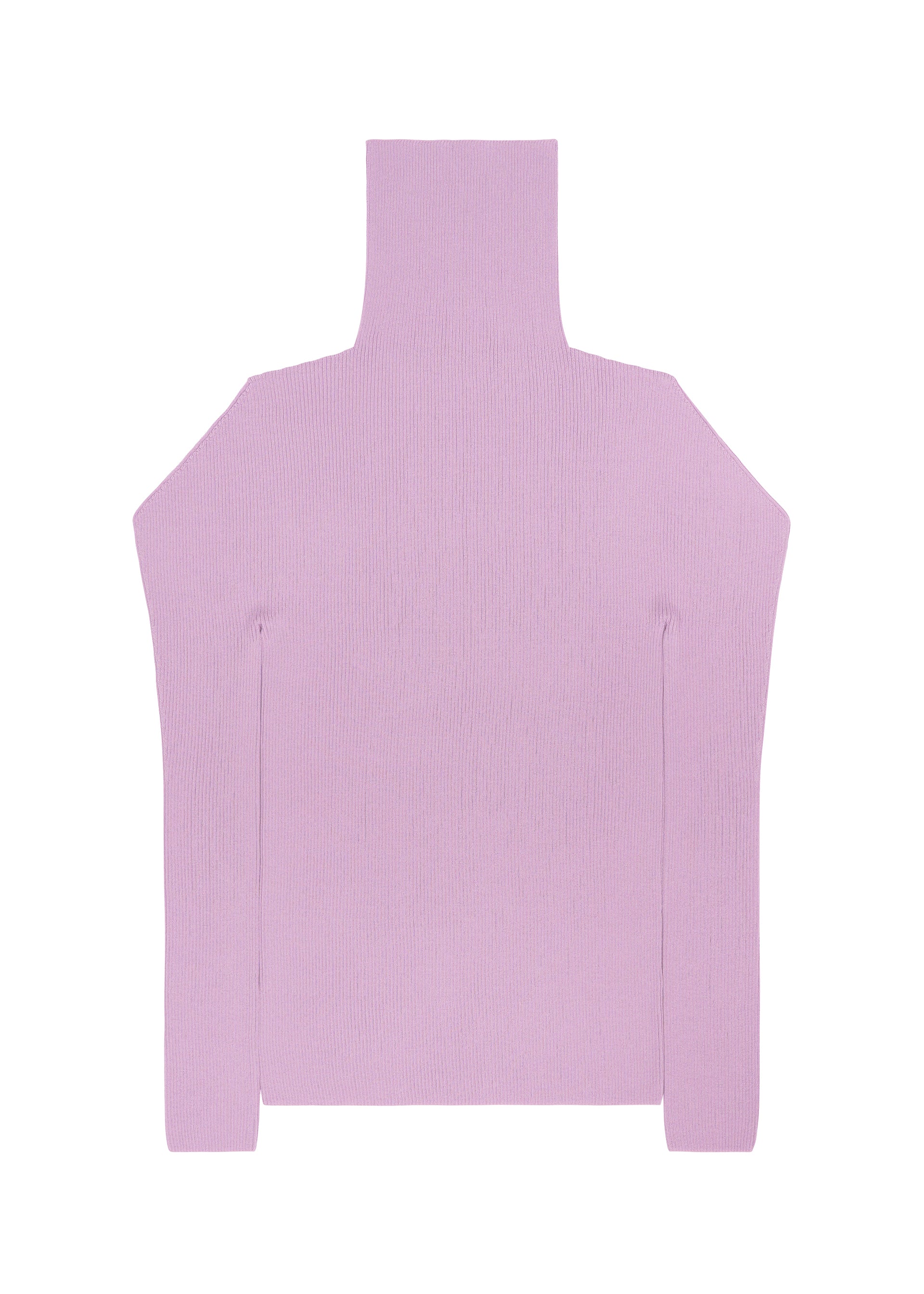 A detail shot of the 132 5. ISSEY MIYAKE FLAT RIB KNIT top