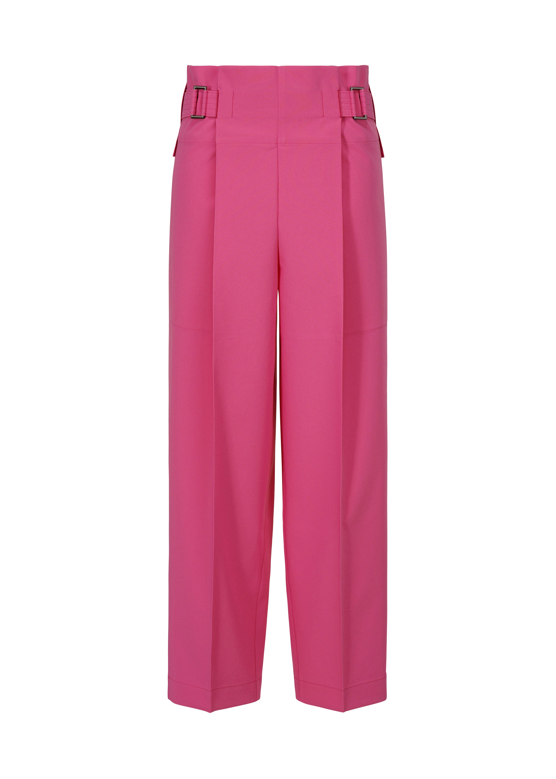 FLAT TUCK Trousers Pink