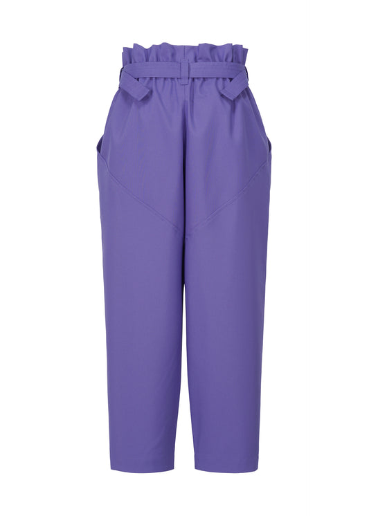 TRIANGLE ARRAYS Trousers Blue Violet