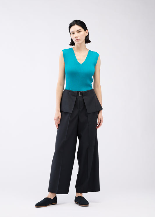 BOX COMPOSITION SOLID Trousers Black