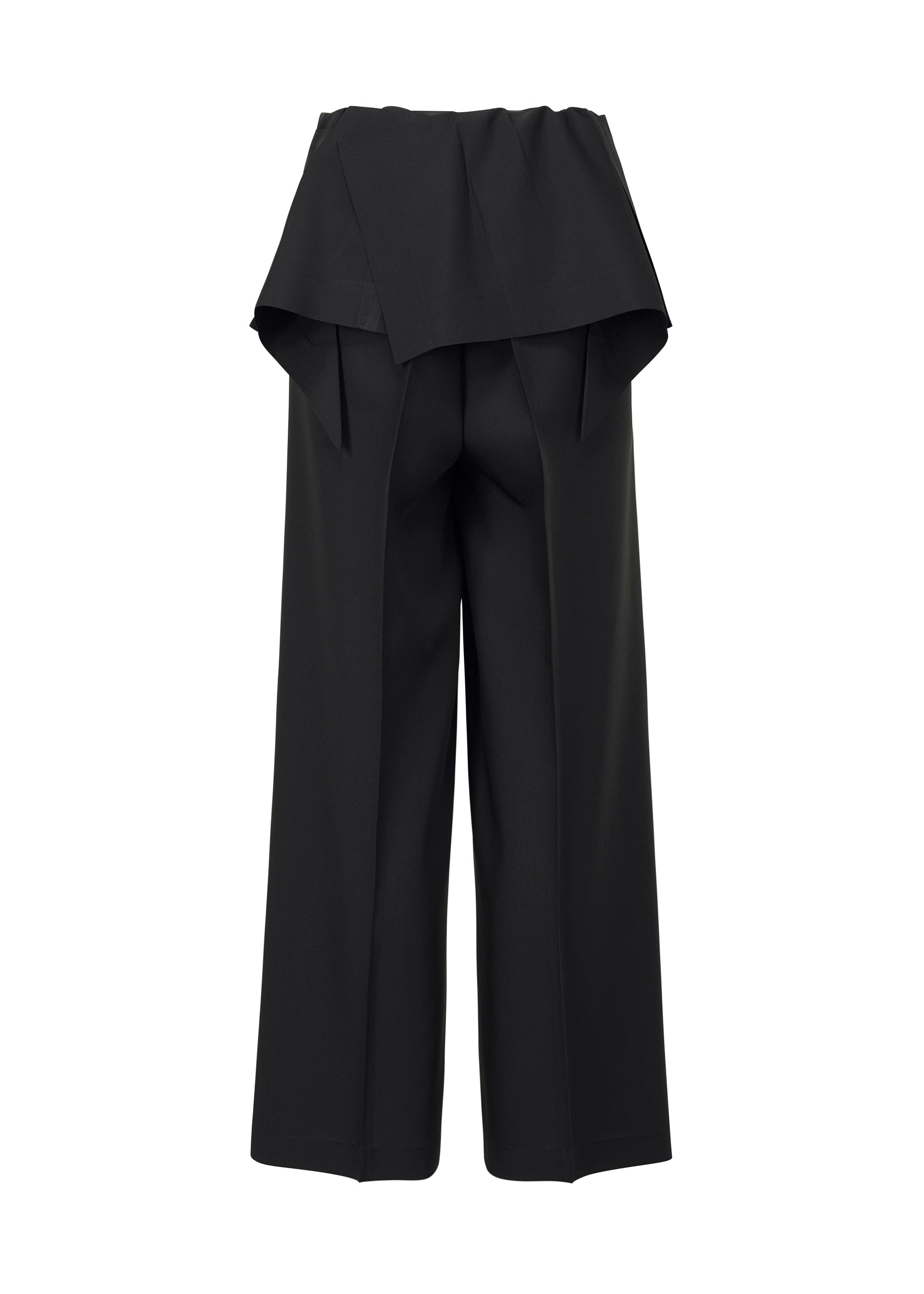 BOX COMPOSITION SOLID Trousers Black