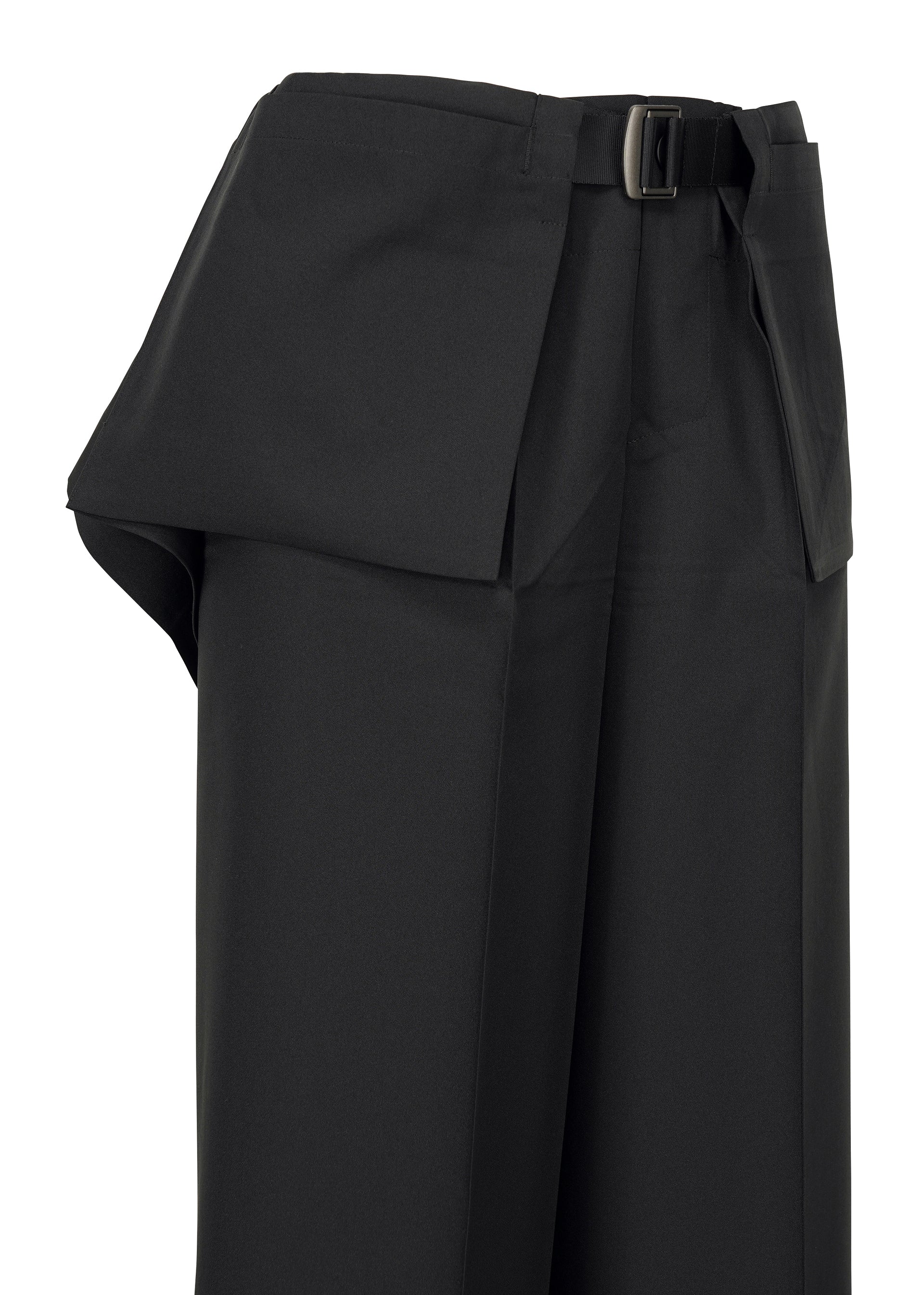 BOX COMPOSITION SOLID Trousers Black