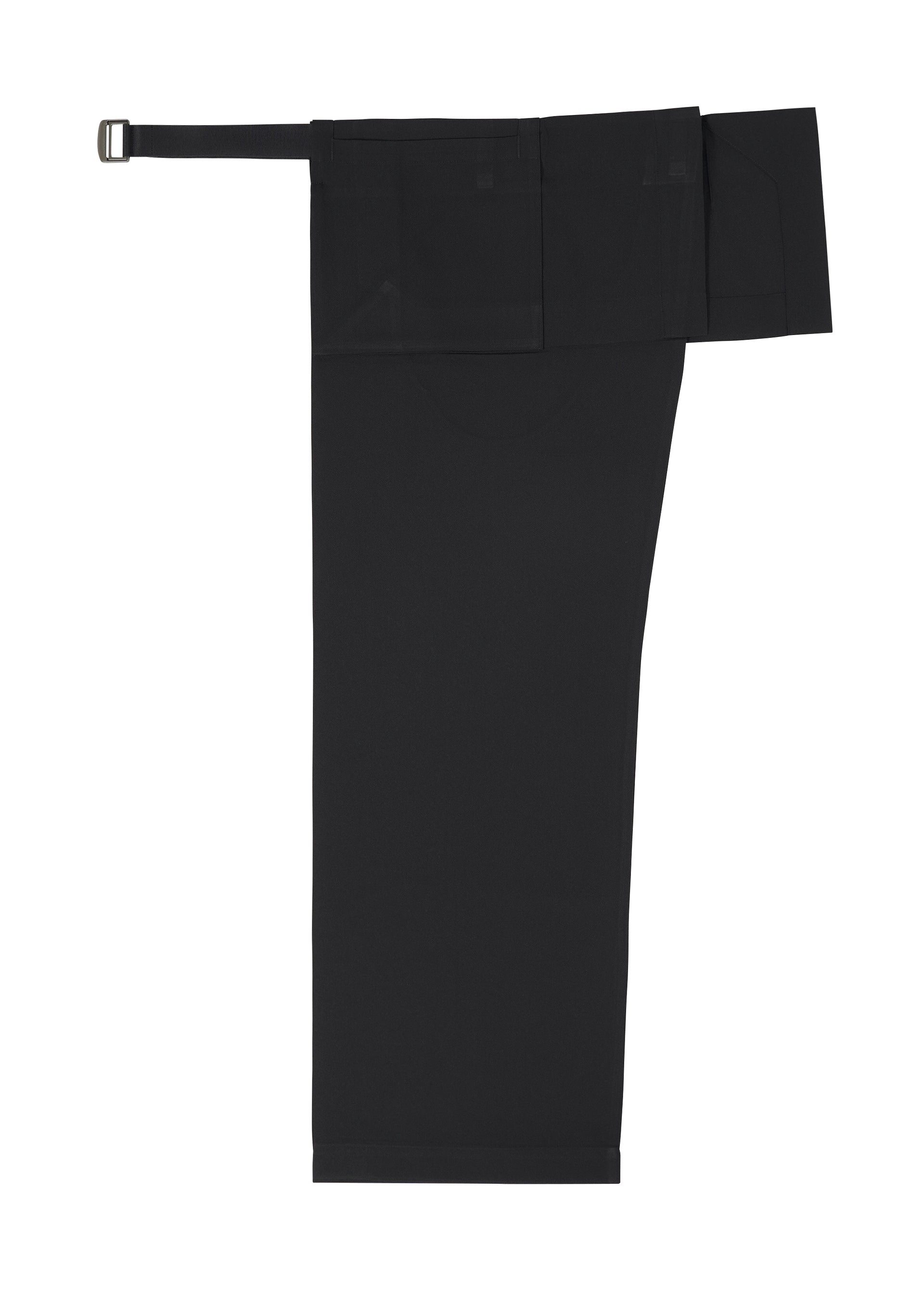 BOX COMPOSITION SOLID Trousers Black