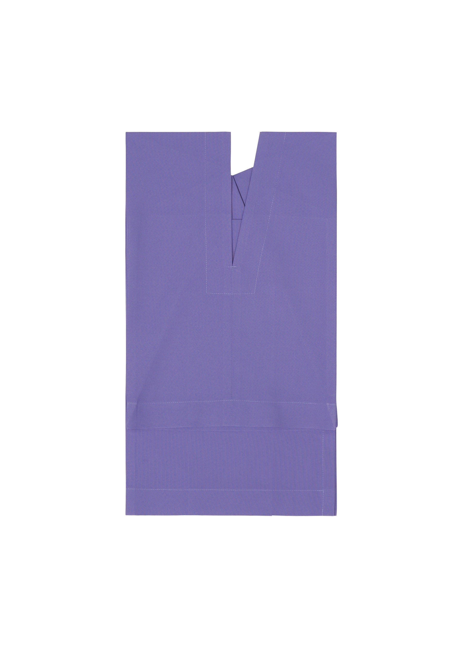 A detail shot of the 132 5. ISSEY MIYAKE UNIFIED HALF CUBES shirt.