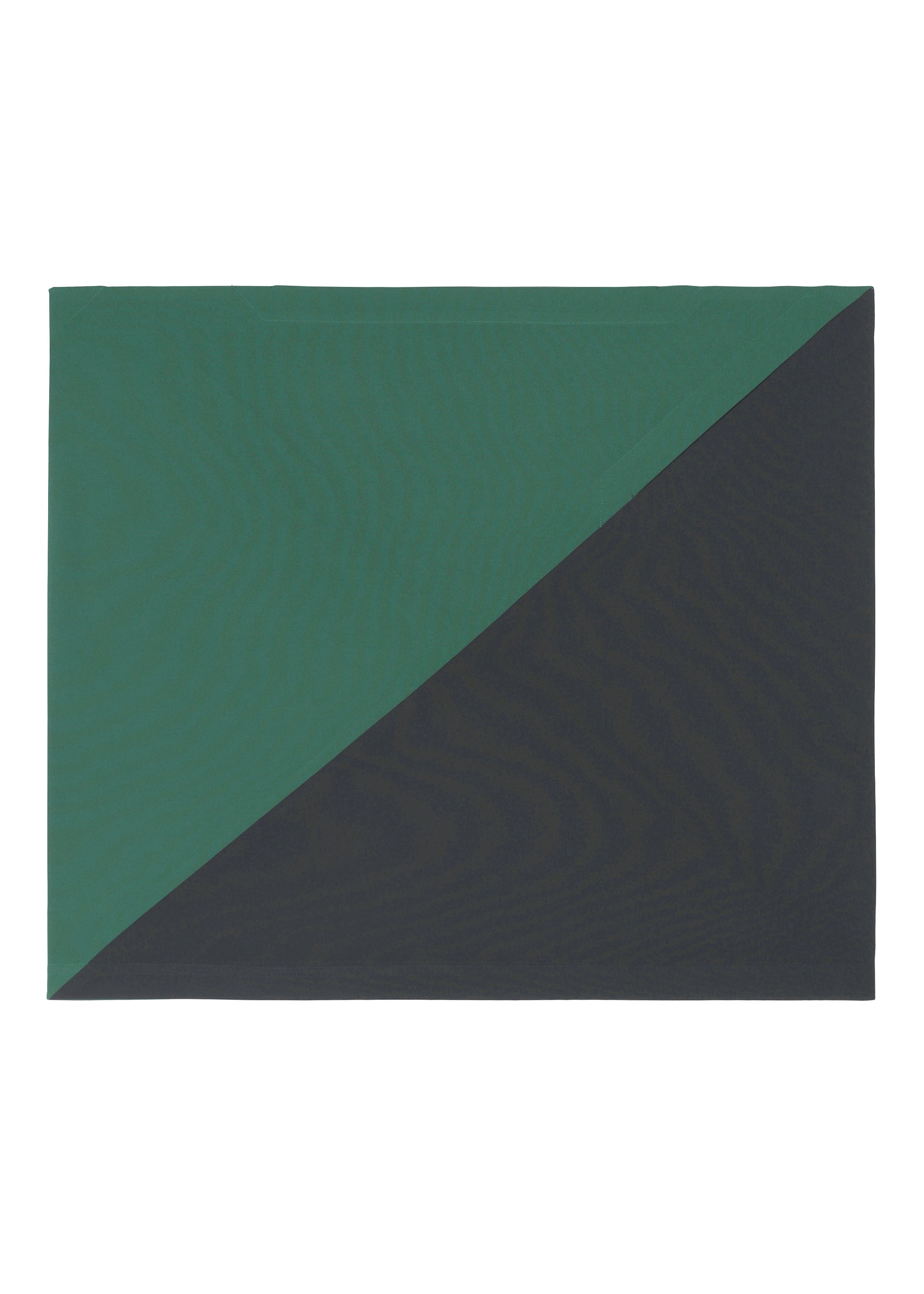 A detail shot of the 132 5. ISSEY MIYAKE FLAT T BI COLOR shirt.