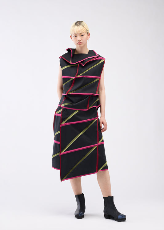 NO.5 JACQUARD Top Silver