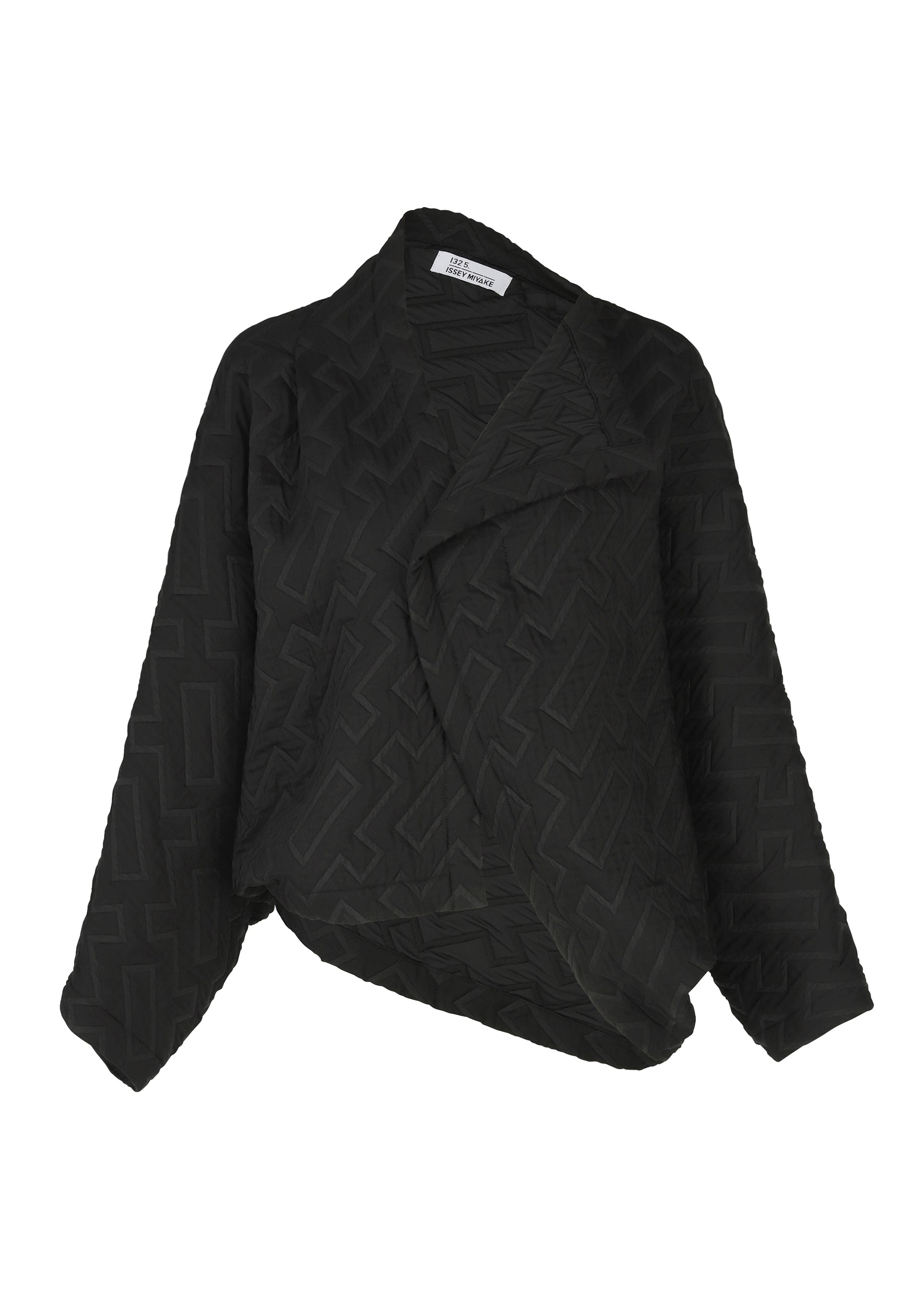 ONE CLOTH PUFF Cardigan Black – The official ISSEY MIYAKE ONLINE