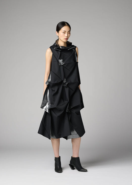 No.1-1 Dress Black x Silver