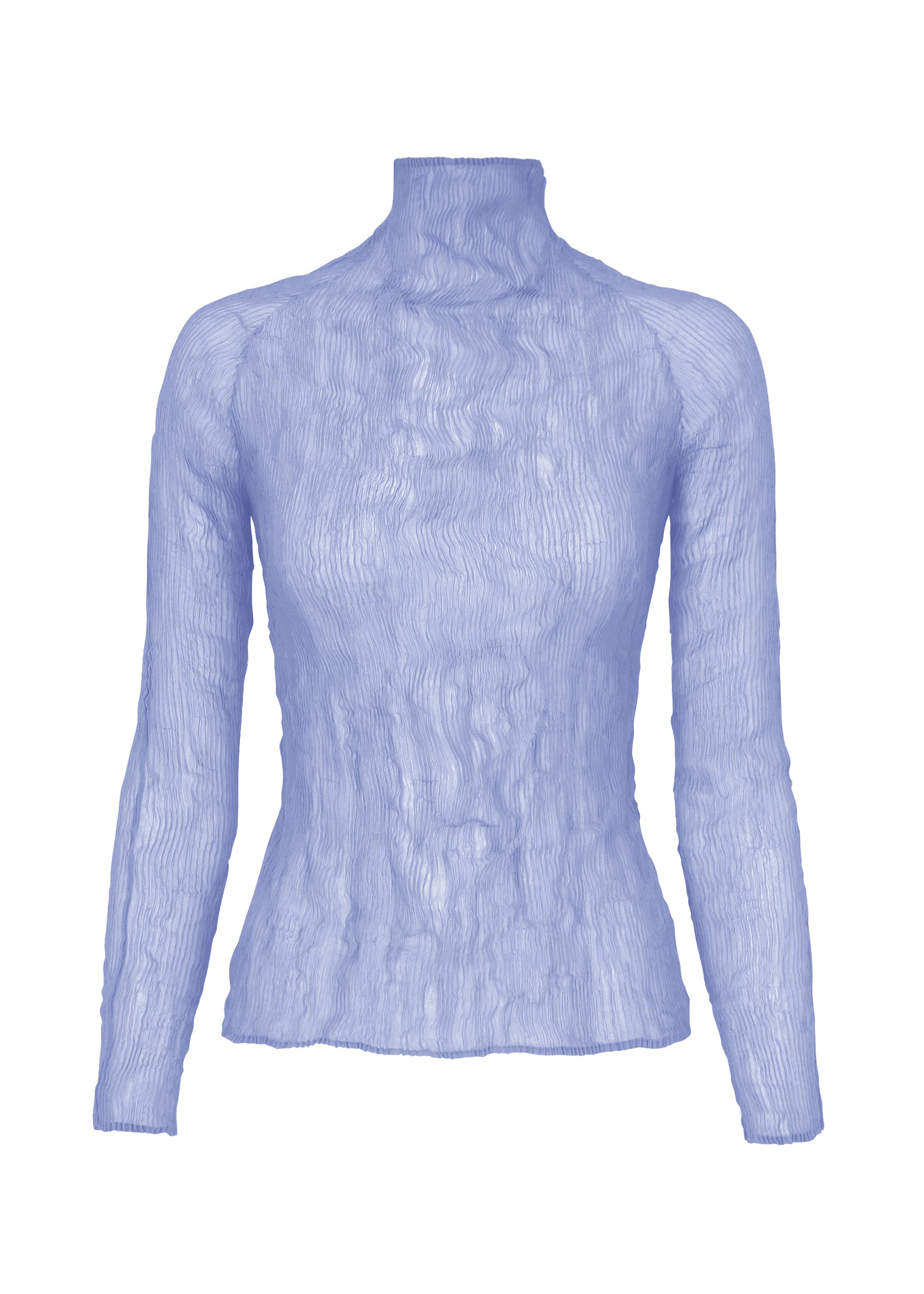 CHIFFON TWIST 2 Top Light Blue