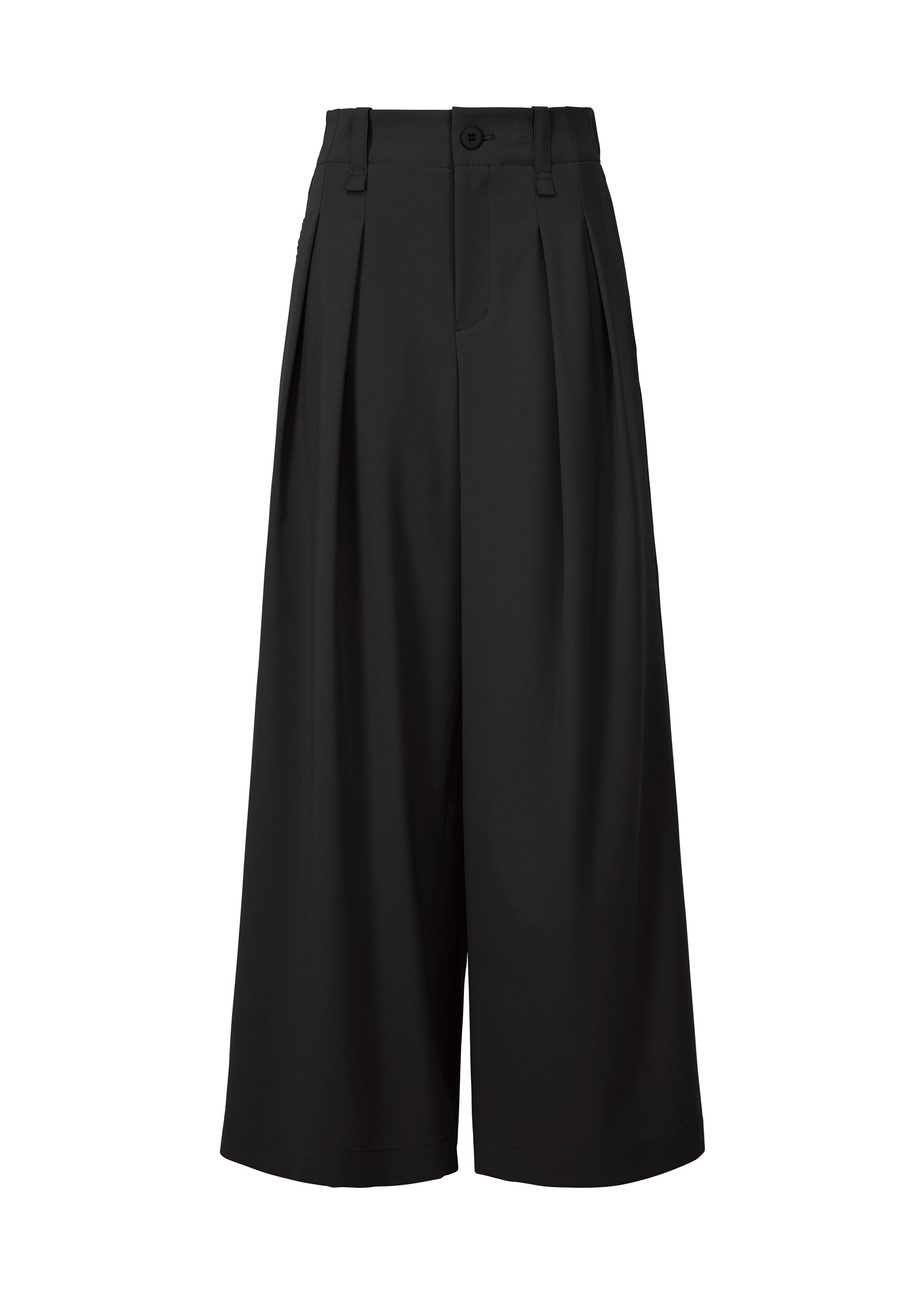 ROUND PANTS Trousers Black