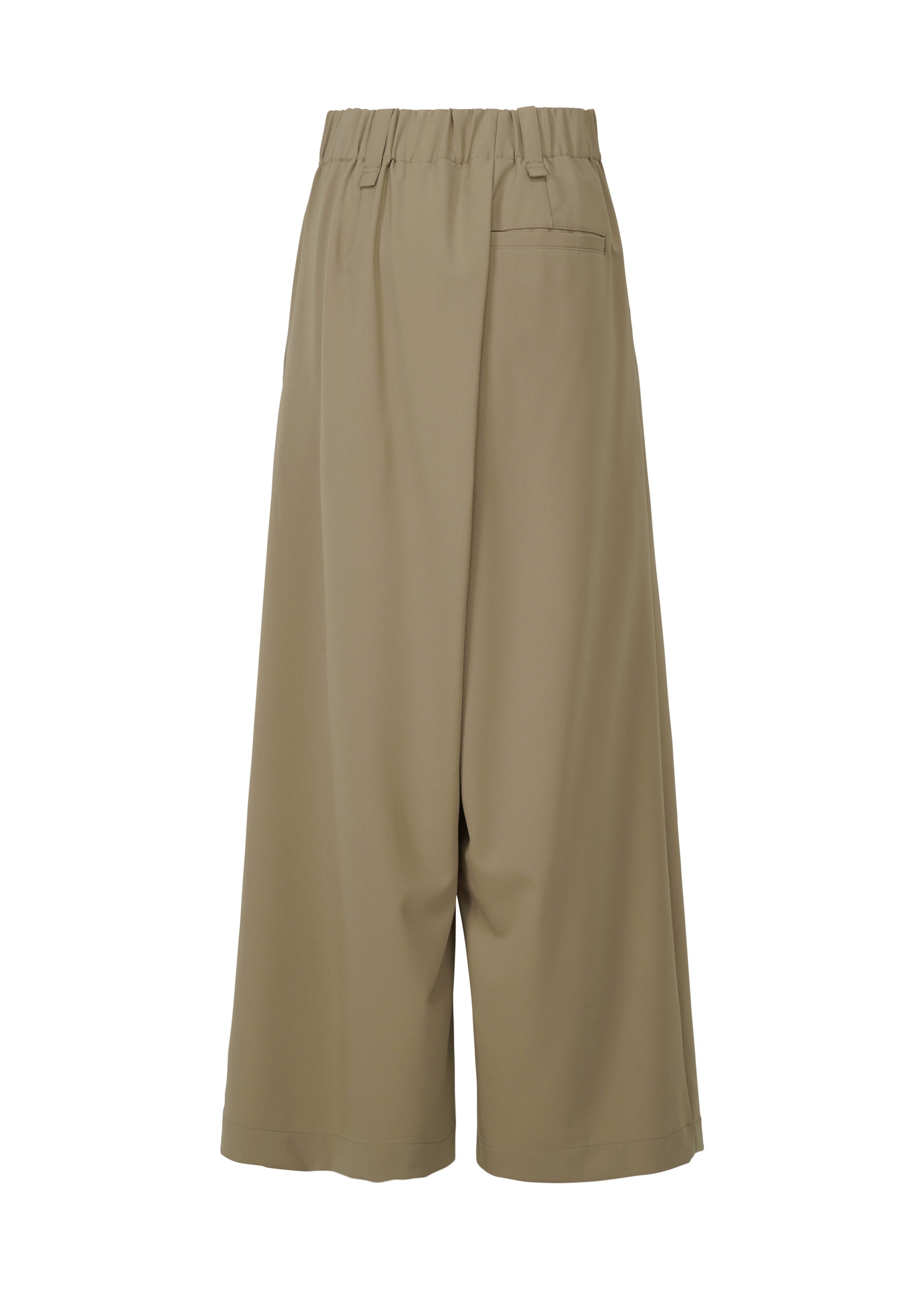 ROUND PANTS Trousers Greige
