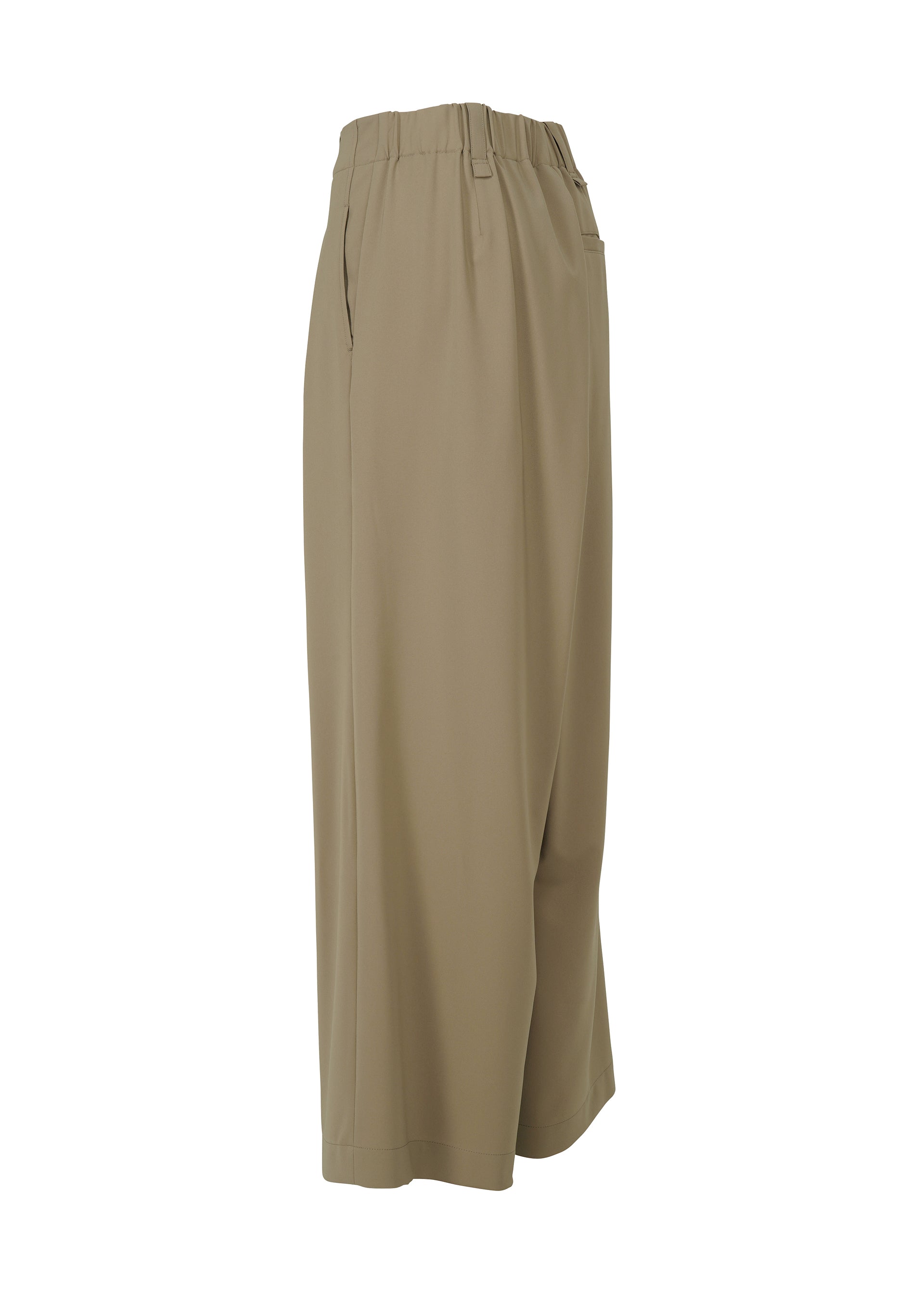 ROUND PANTS Trousers Greige