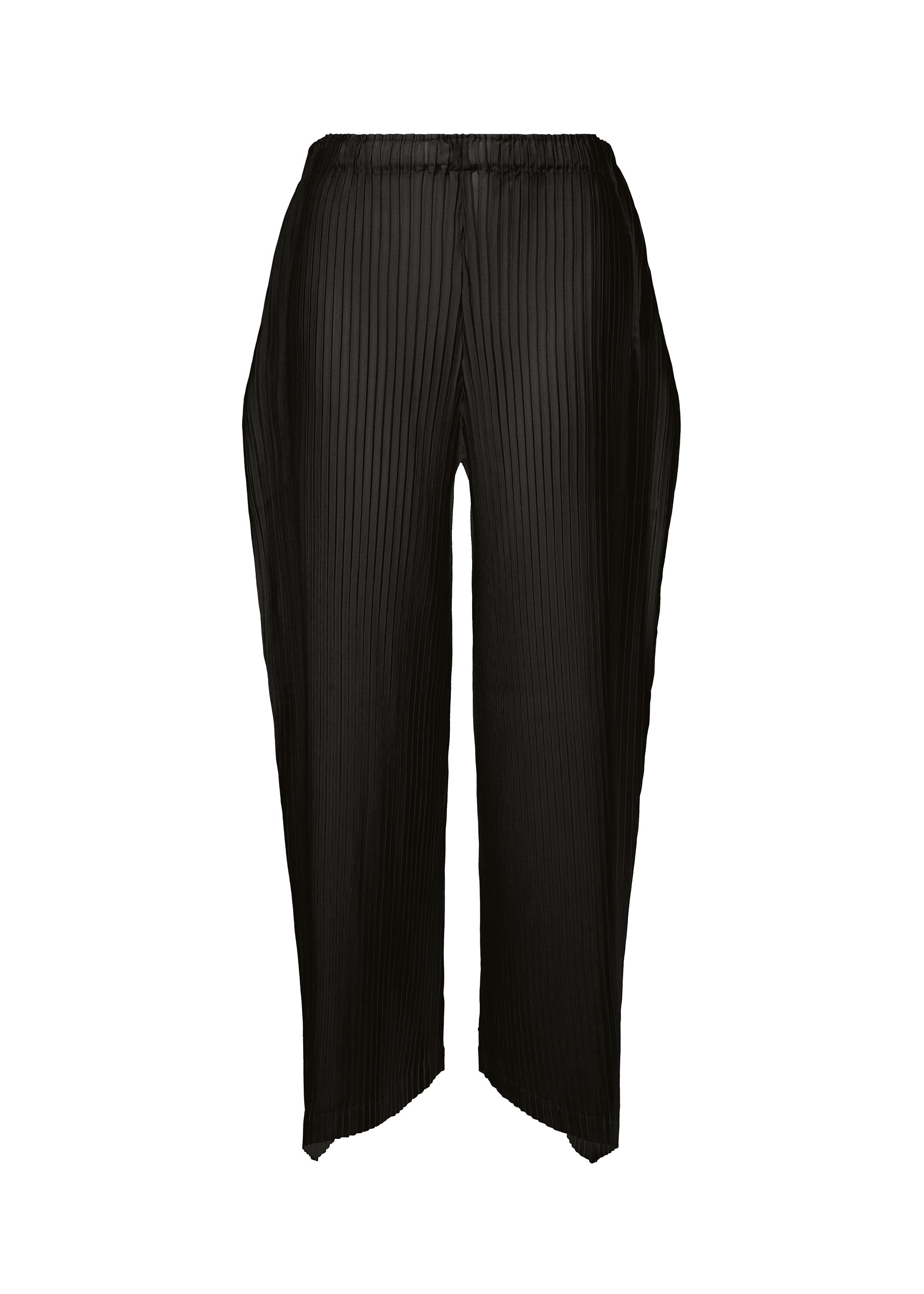 A product shot of the ISSEY MIYAKE SHADOW STUDY PLEATS SOLID trousers in .