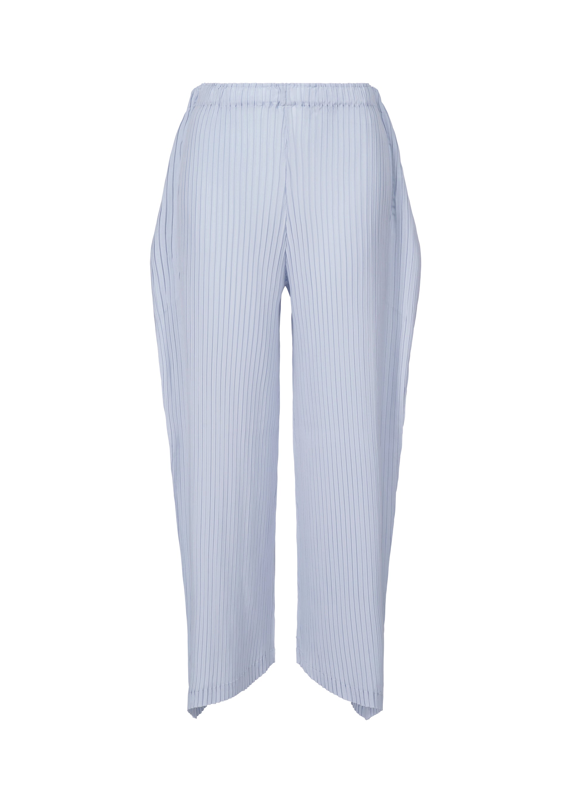 A product shot of the ISSEY MIYAKE SHADOW STUDY PLEATS SOLID trousers in .