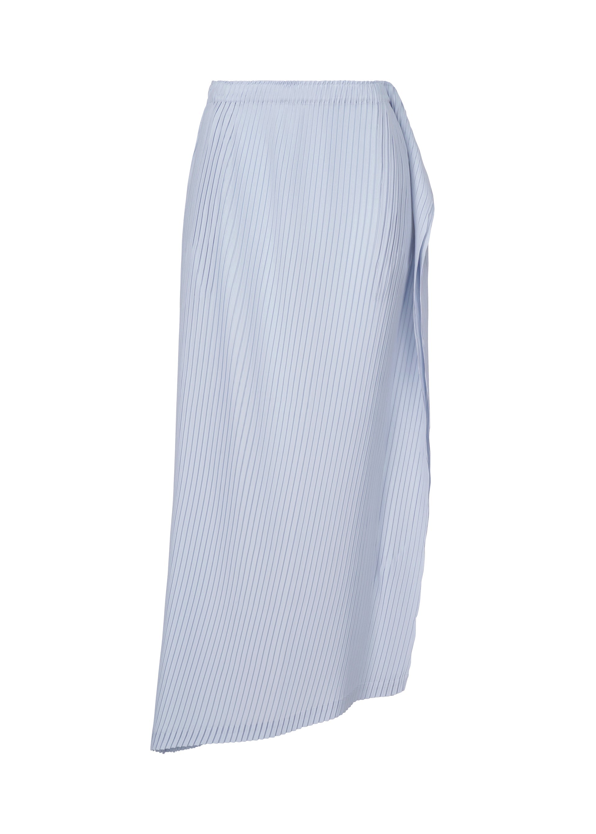 A product shot of the ISSEY MIYAKE SHADOW STUDY PLEATS SOLID skirt in .