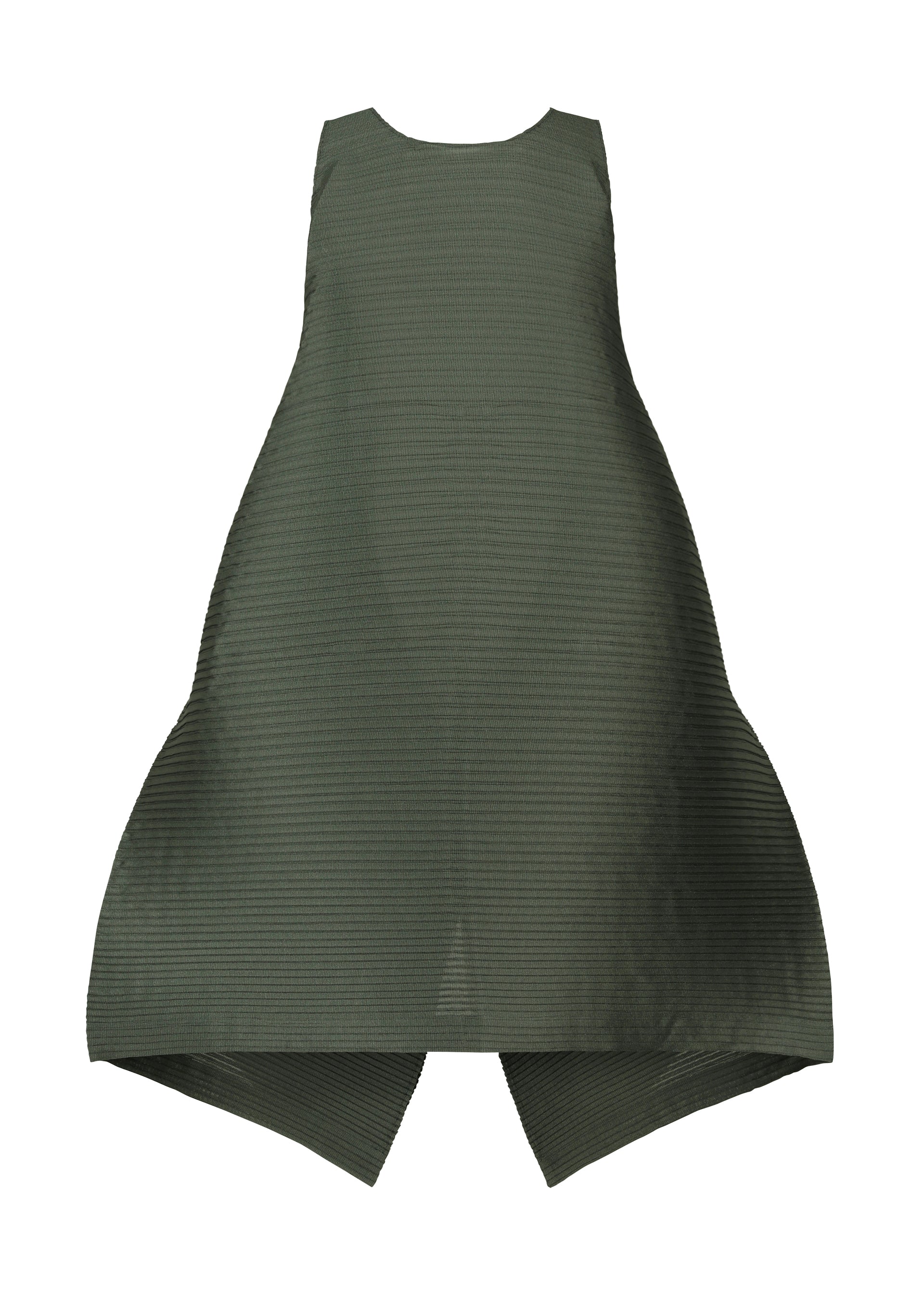 PANELED PLEATS Dress Dull Blue