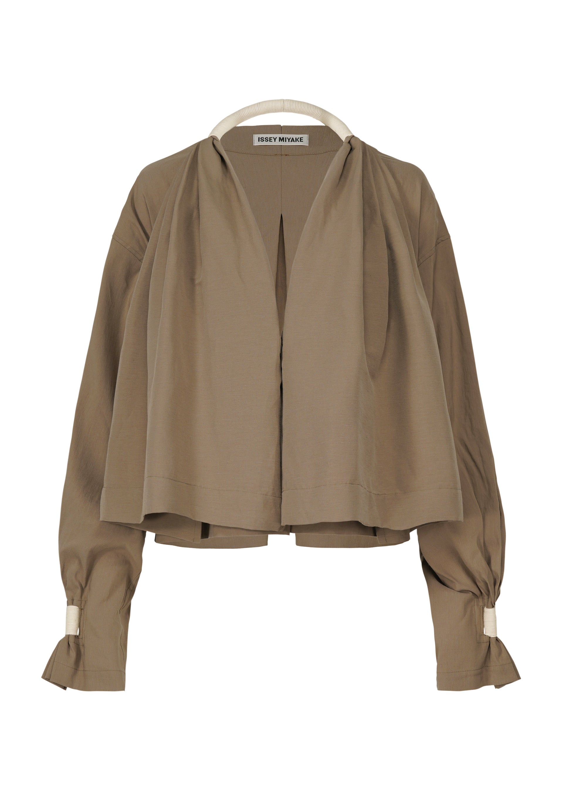 A product shot of the ISSEY MIYAKE CLOTH AND CORD cardigan in .