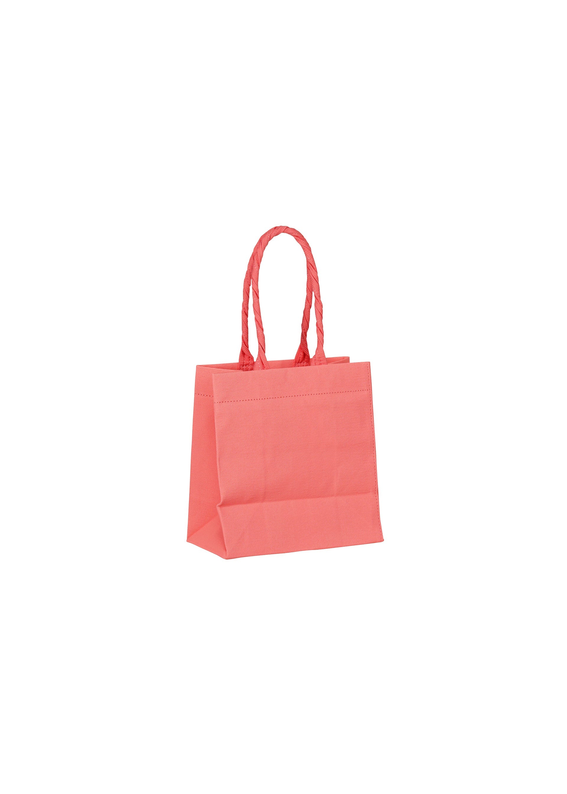 A detail shot of the ISSEY MIYAKE THIS IS A PAPER BAG bag.