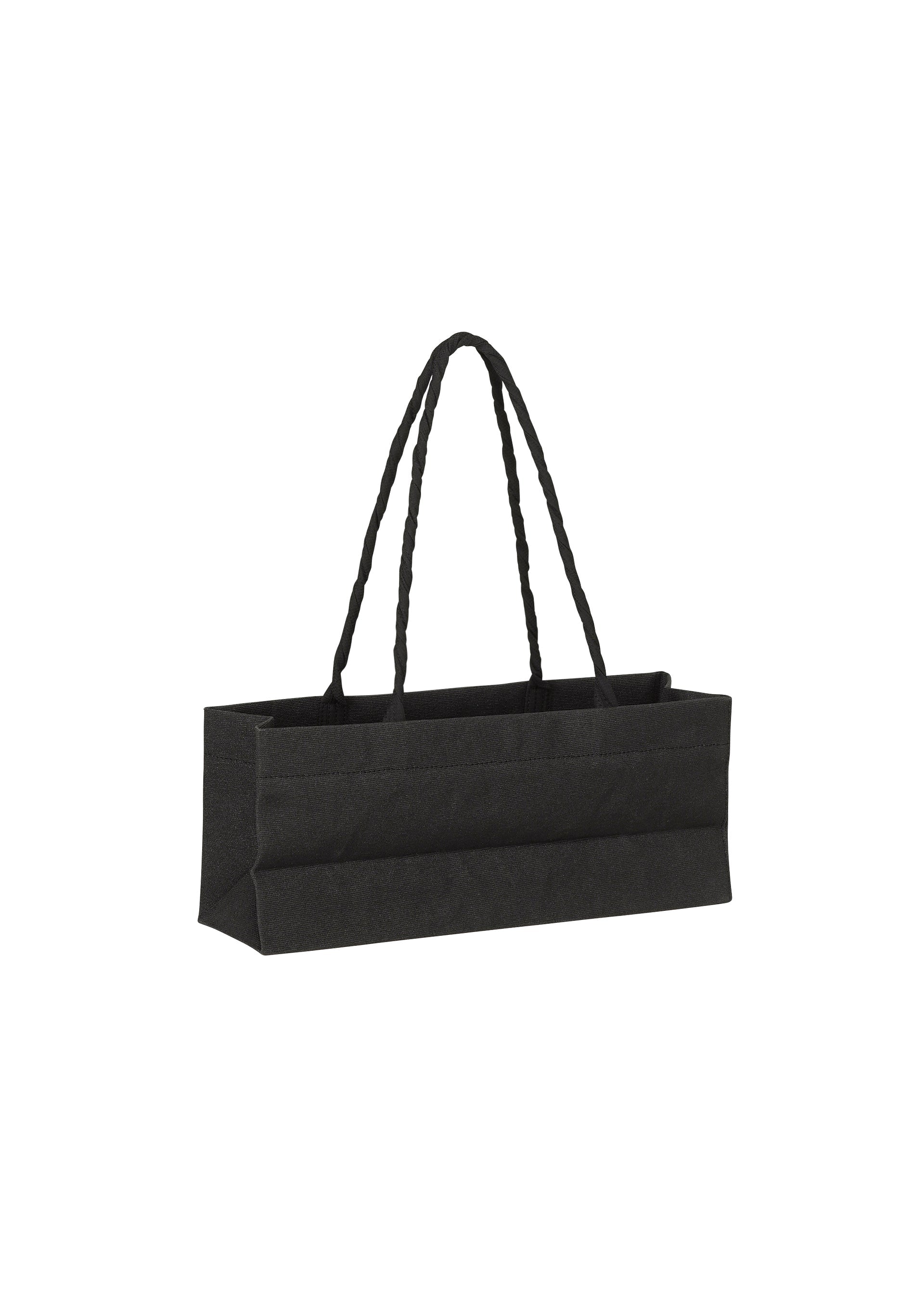 A detail shot of the ISSEY MIYAKE THIS IS A PAPER BAG bag.