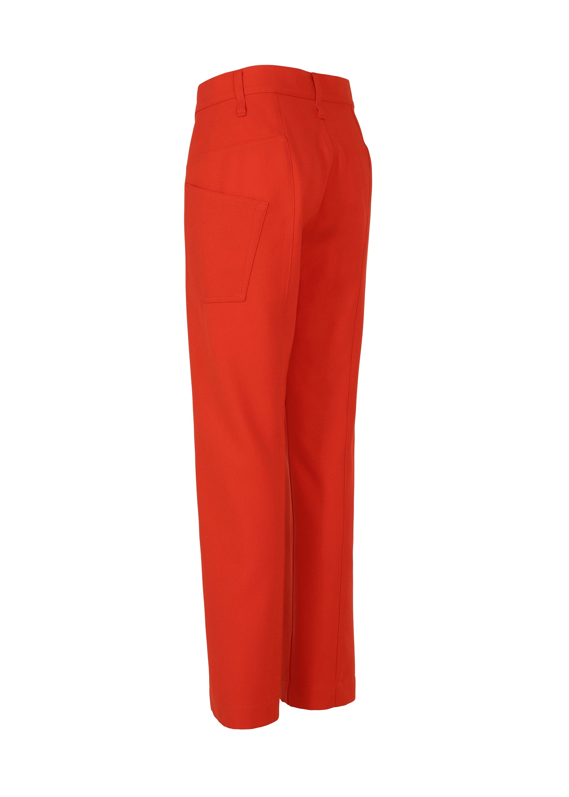 A detail shot of the ISSEY MIYAKE DISPOCKET PANTS trousers.