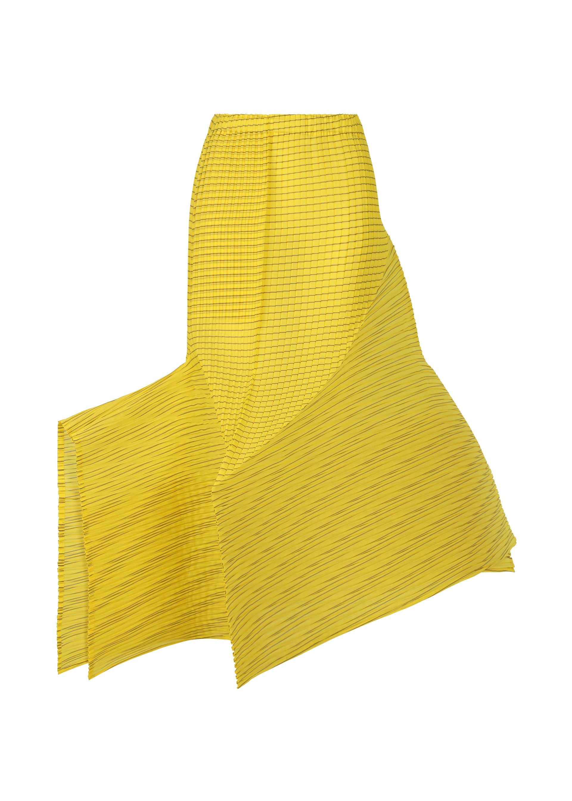 GENERIC STRIPES (MACHINE PLEATS) Skirt Yellow-Hued – The official