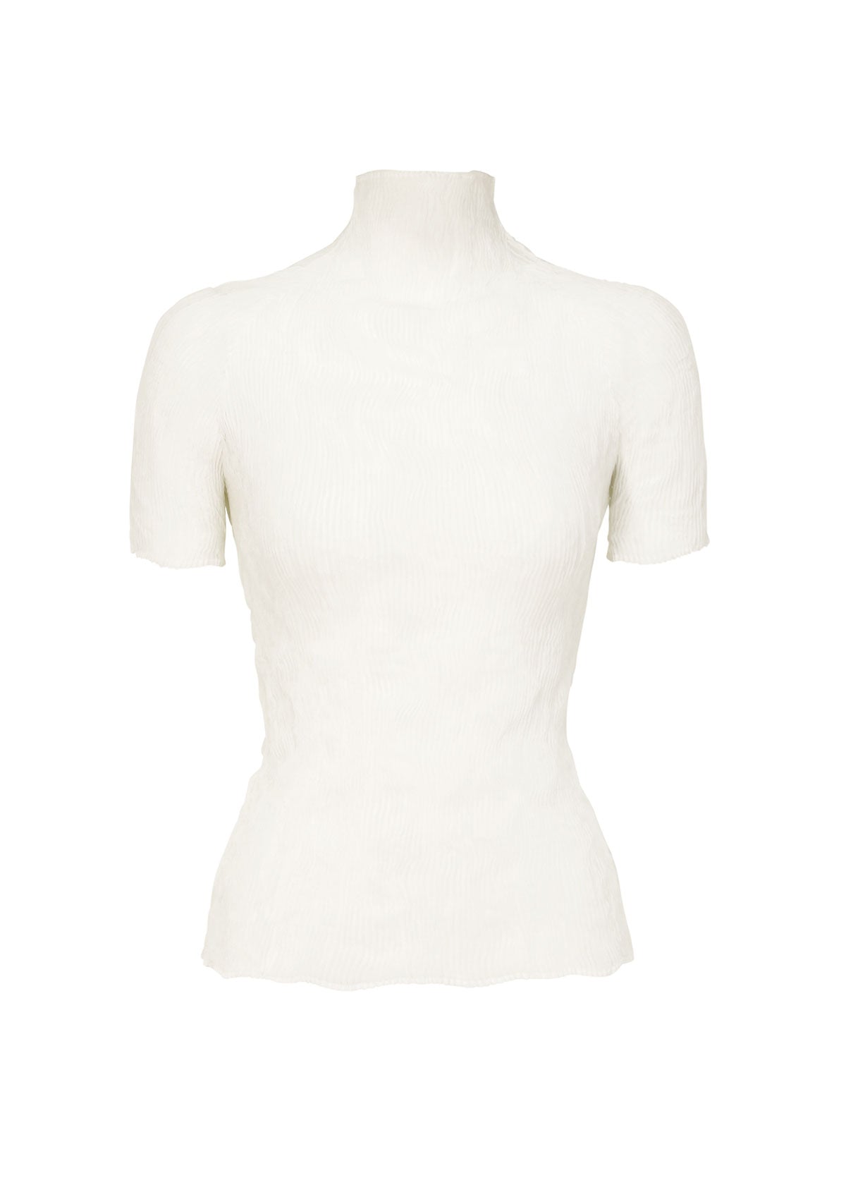 CHIFFON TWIST BK/WT-58 Top White
