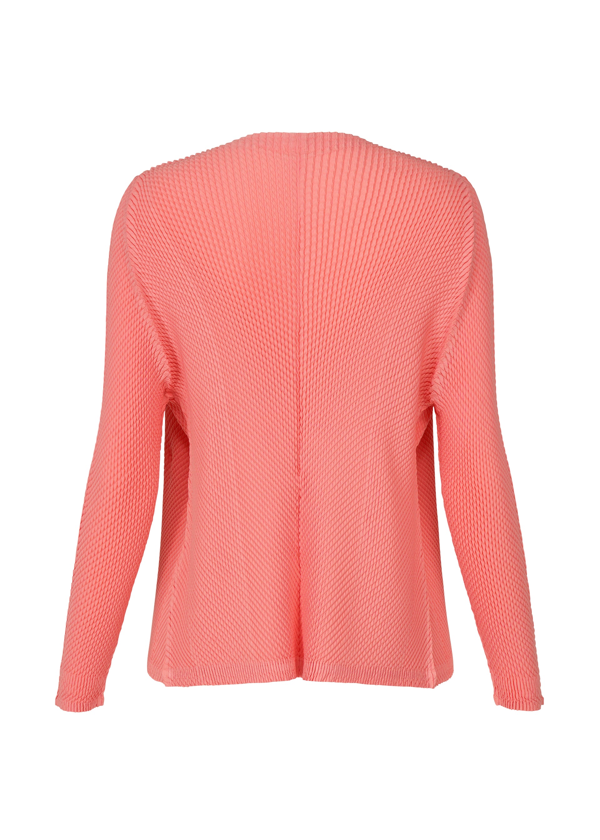 ORBICULAR PLEATS Cardigan Black
