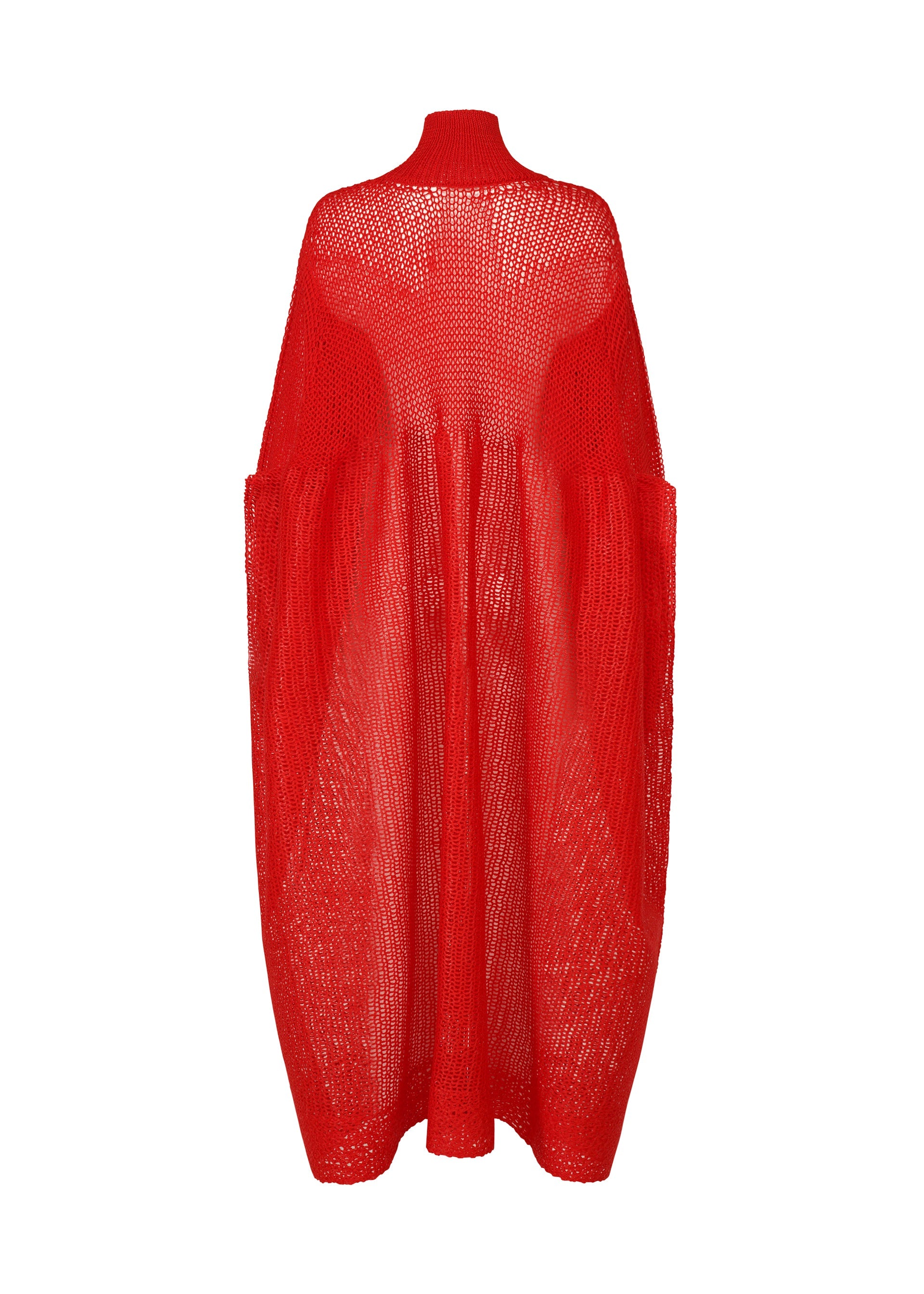 A detail shot of the ISSEY MIYAKE PANINI dress.