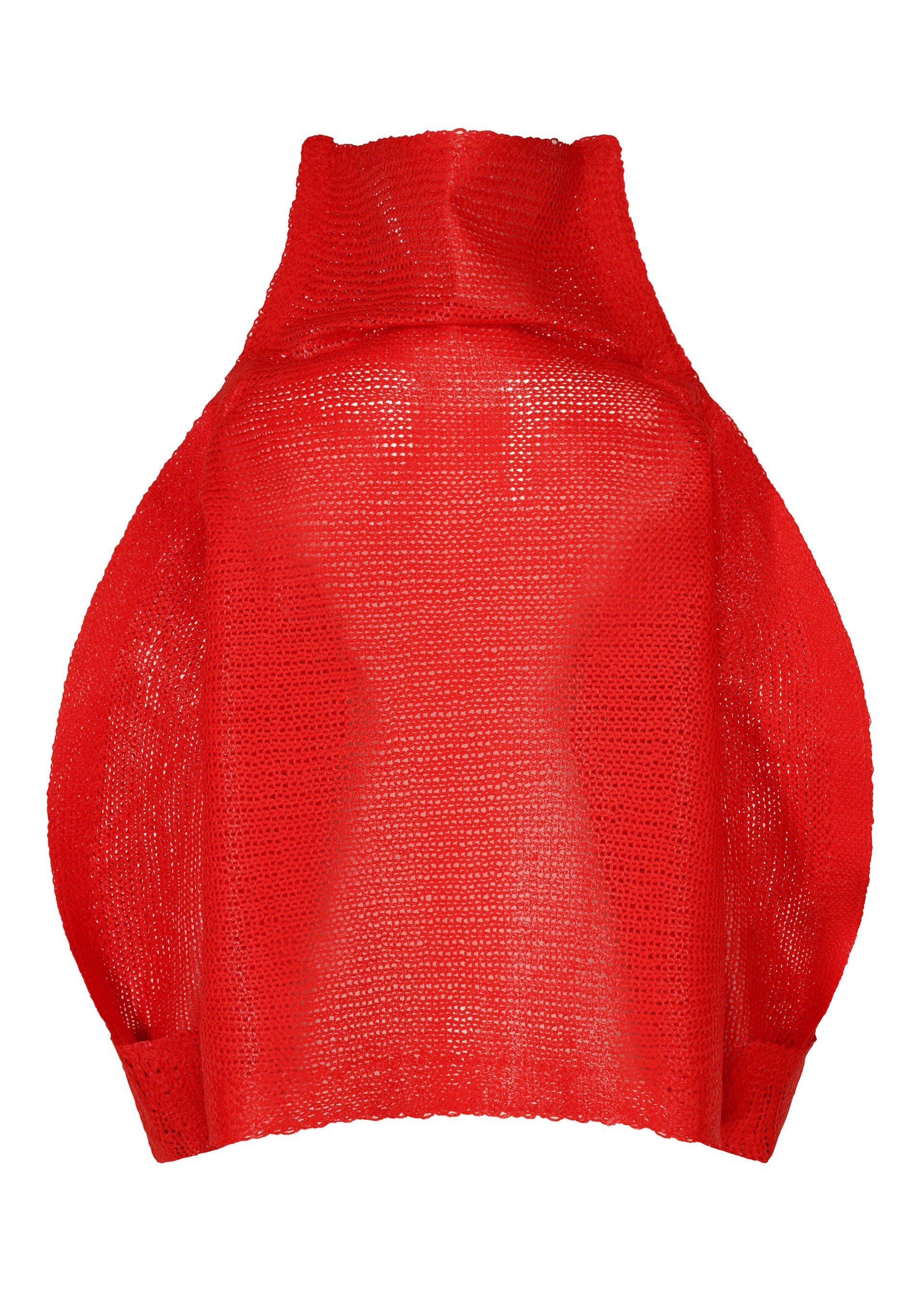 A detail shot of the ISSEY MIYAKE PANINI top.